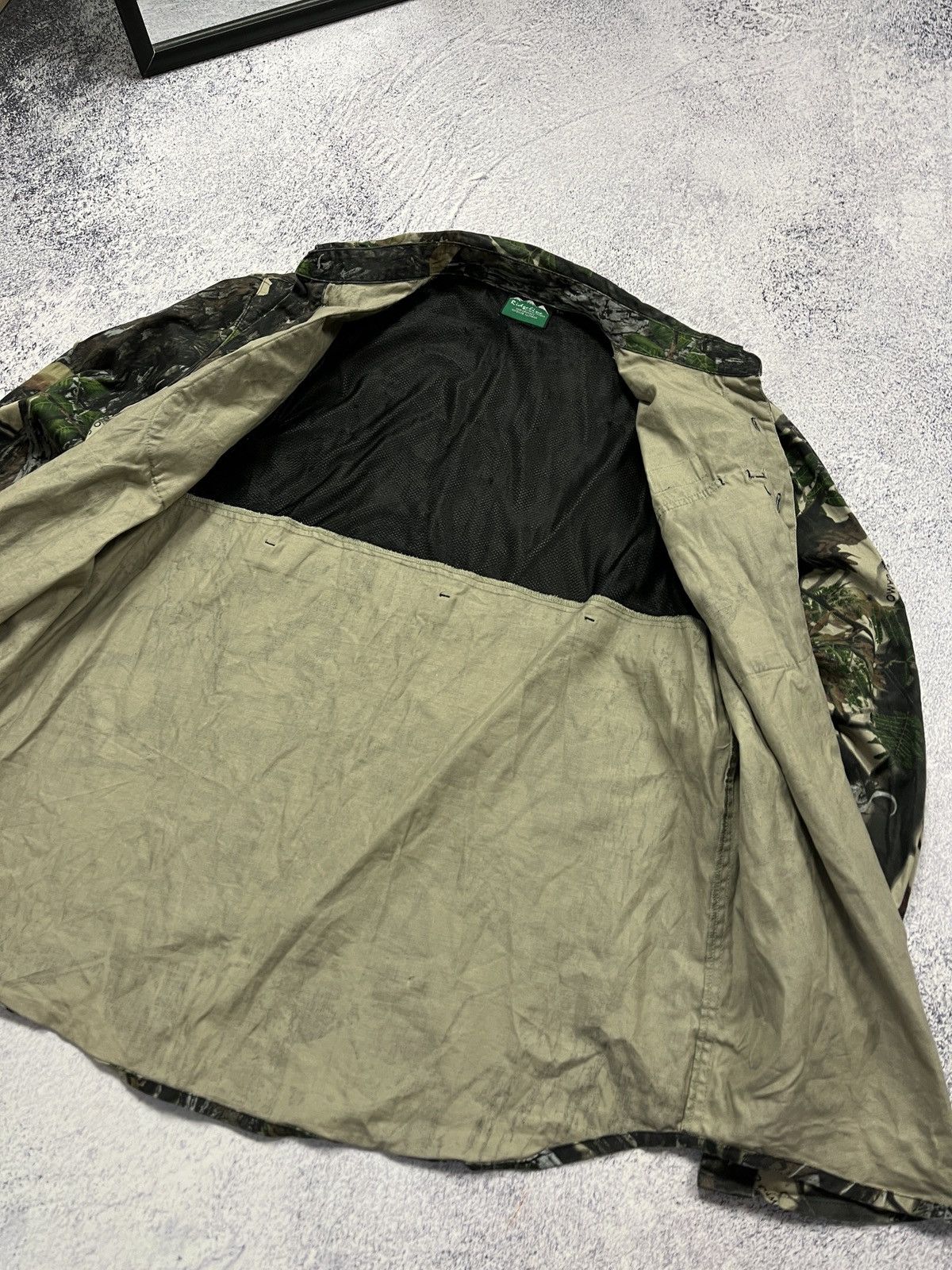 Mossy Oaks × Realtree × Vintage Ridgeline Of New Zealand Camo Crazy Real Tree Hunting Jacket Size US XXL / EU 58 / 5 - 12 Thumbnail