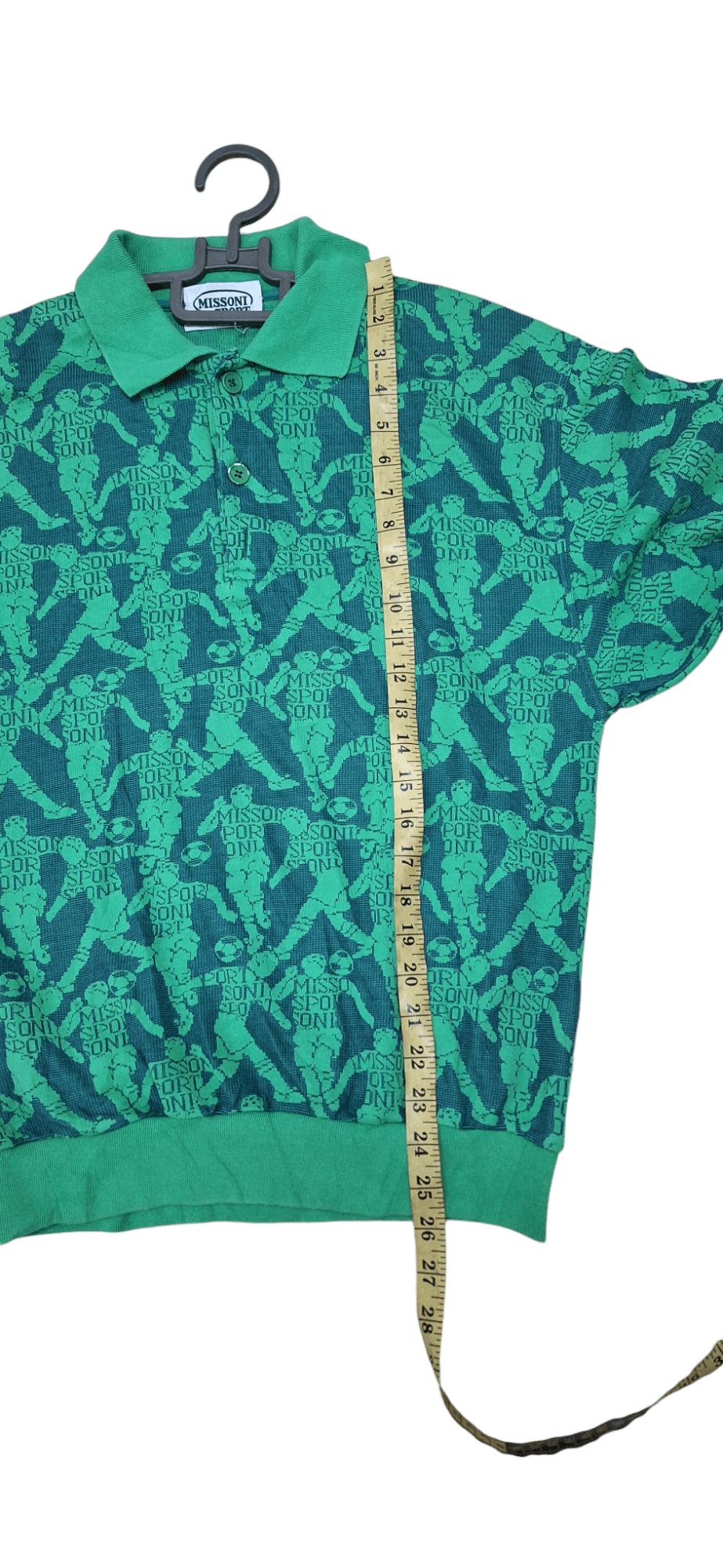 Missoni Rare Vintage Missoni Sport Fullprint Half Button Sweatshirt Size US XS / EU 42 / 0 - 13 Thumbnail