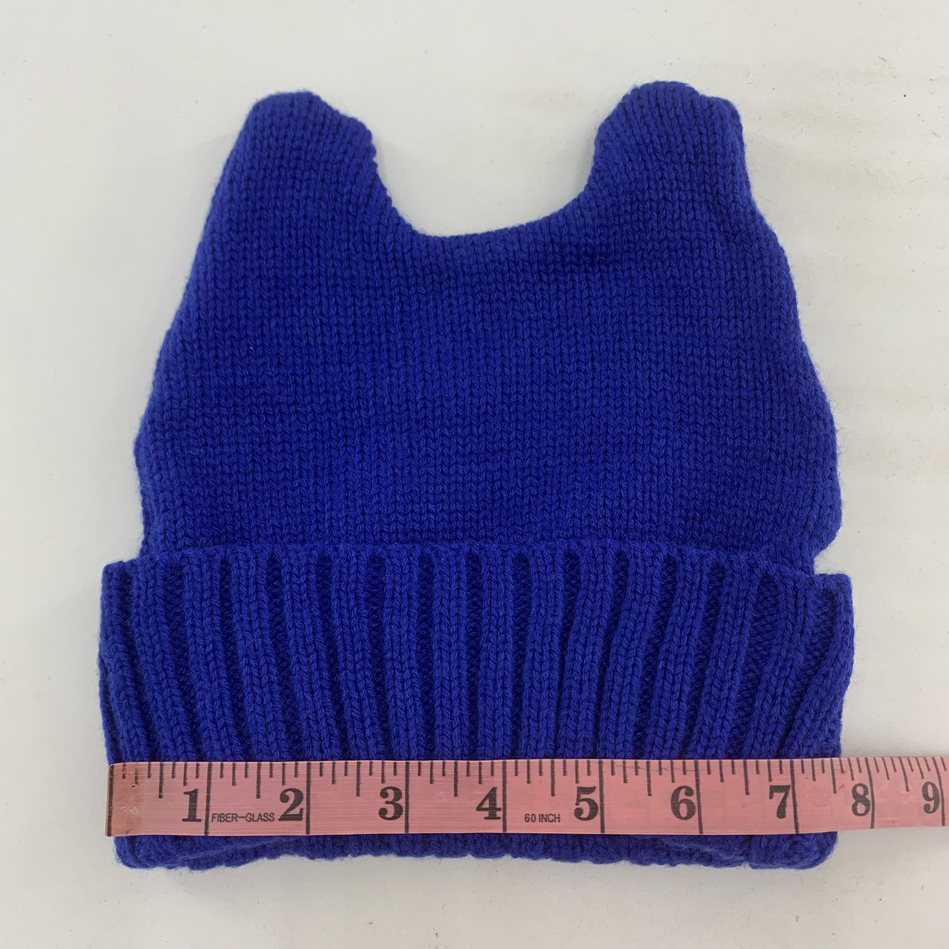 Vintage Vintage Beanie Horn Hat Snowcap Size ONE SIZE - 8 Thumbnail