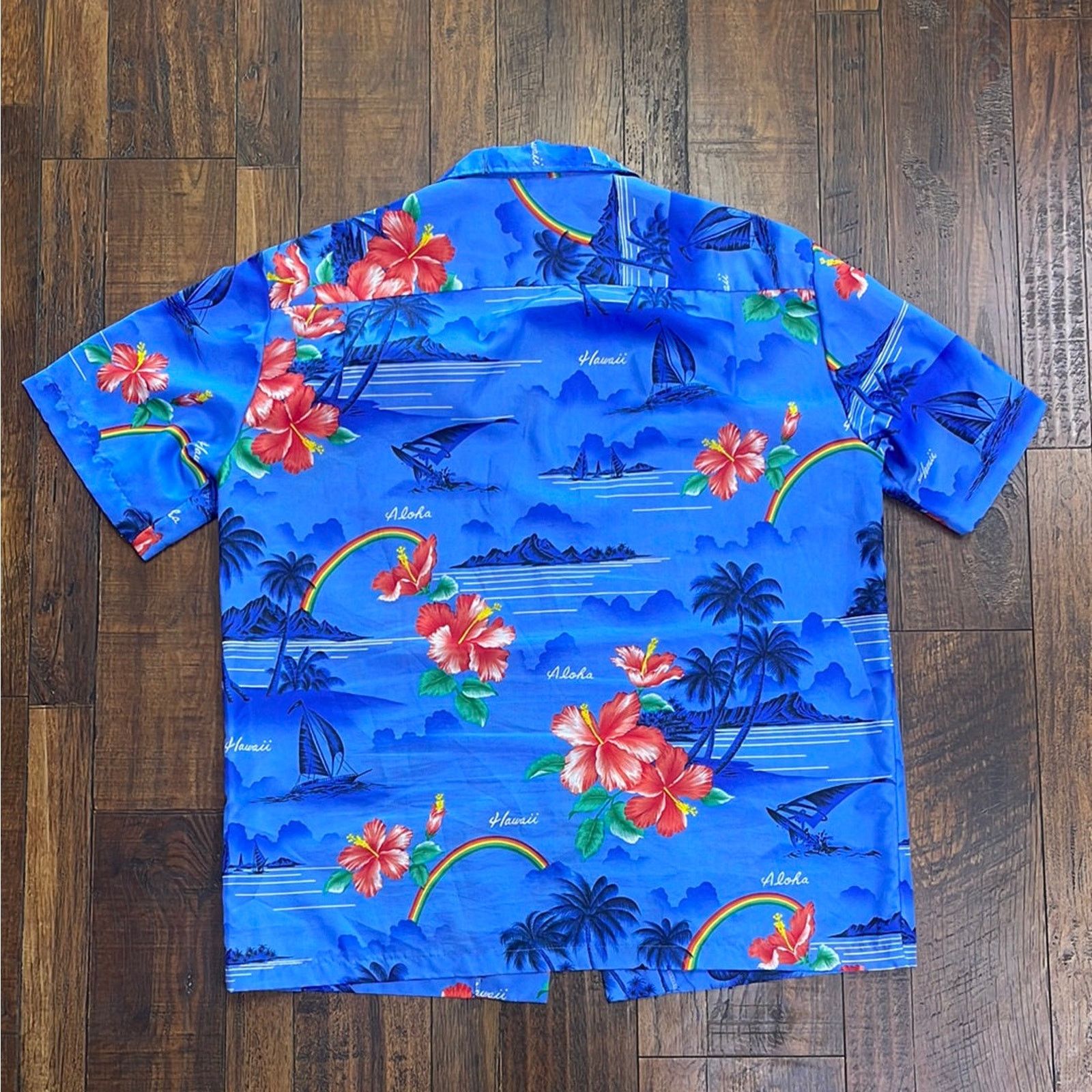 Vintage Vintage Made in Hawaii Winnie Fashion Hawaiian Shirt XL Size US XL / EU 56 / 4 - 3 Thumbnail
