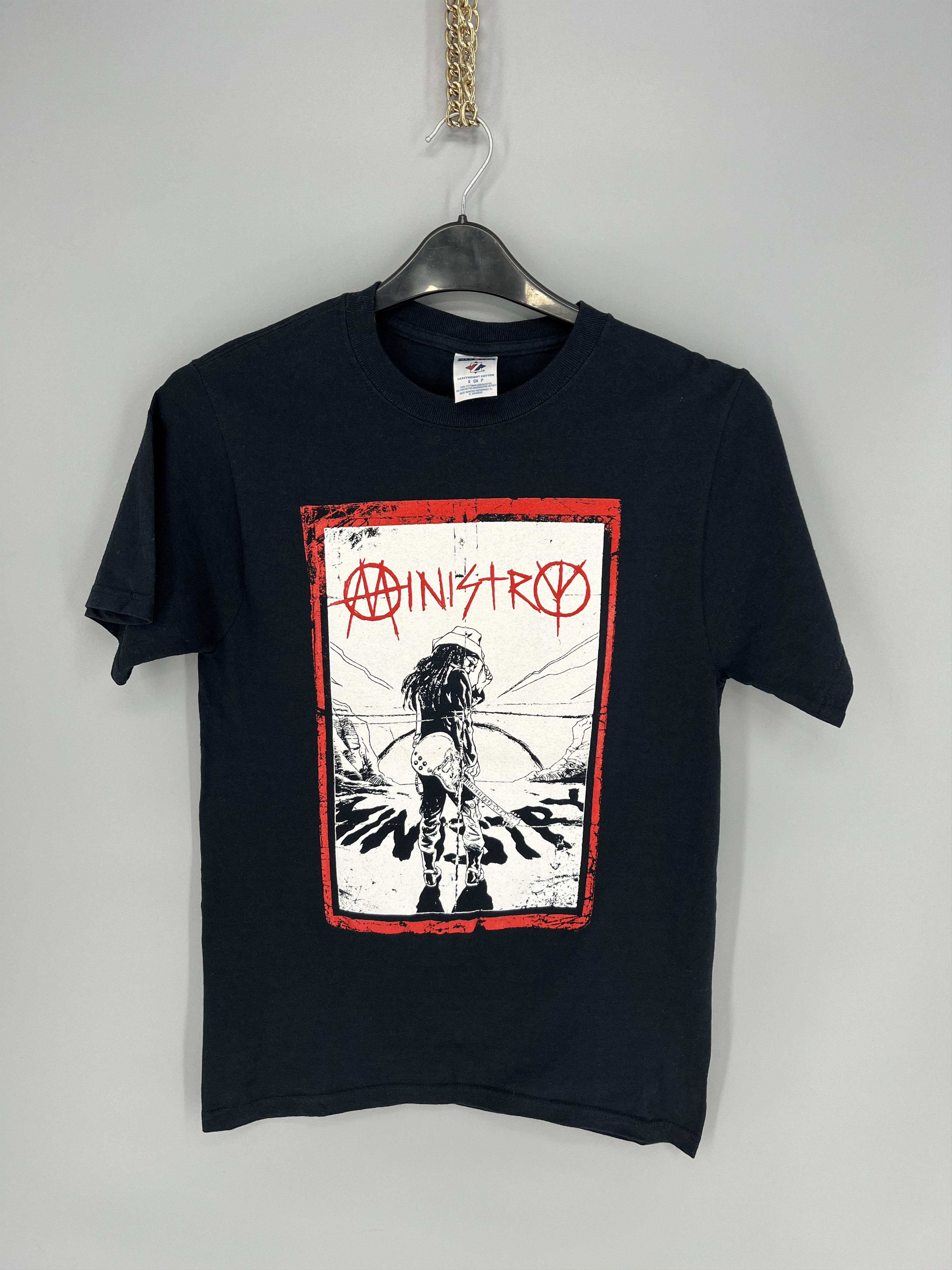 Band Tees Vintage Ministry Metal Size US S / EU 44-46 / 1 - 1 Thumbnail