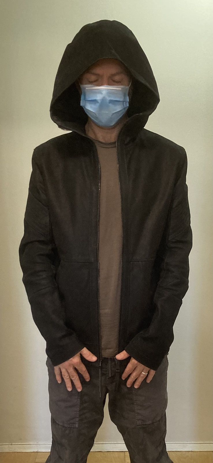 Alexandre Plokhov LAST DROP Leather w/ Hood Size US M / EU 48-50 / 2 - 18 Thumbnail
