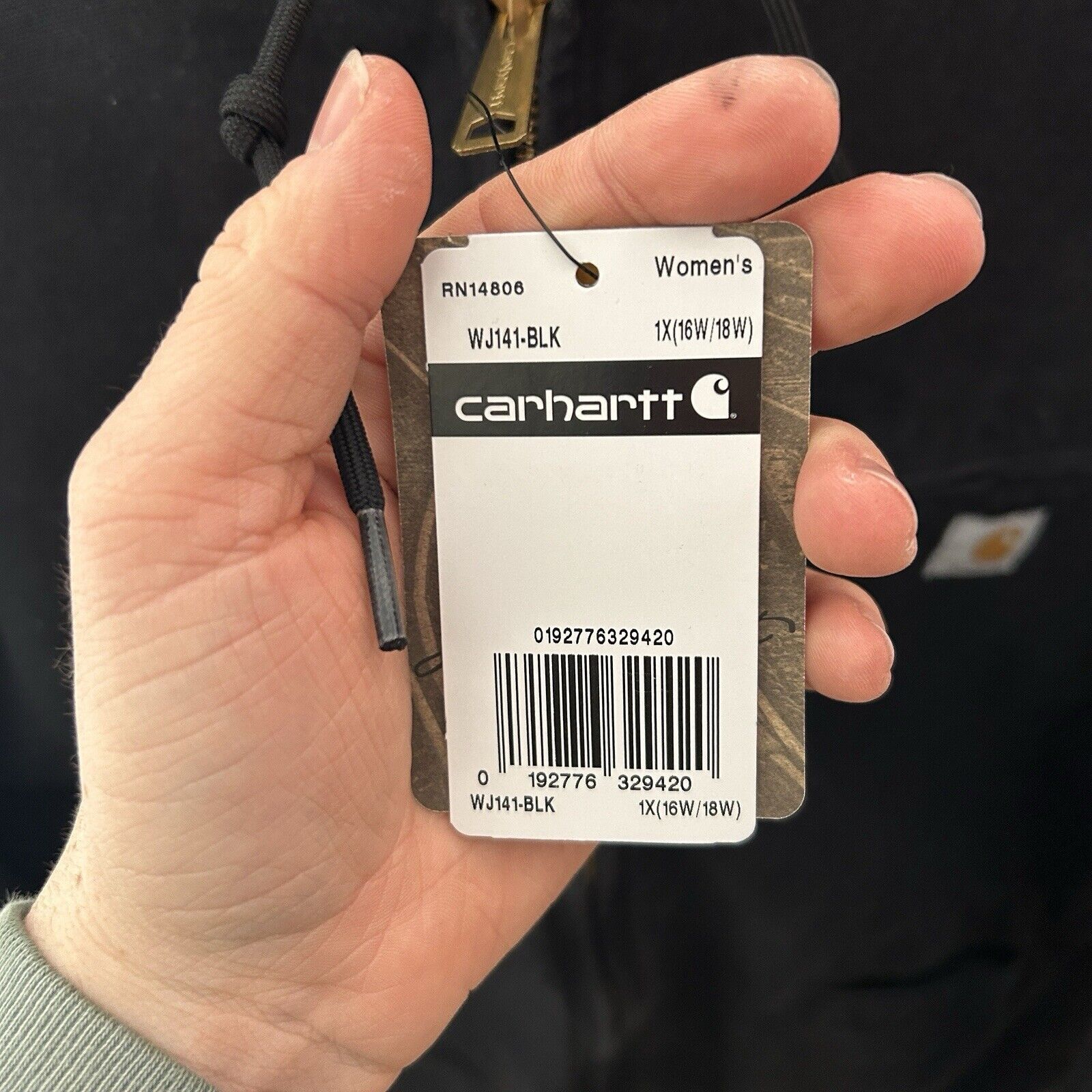 Carhartt Carhartt Sherpa-Lined Hooded Detroit Jacket “Black” Size XL / US 12-14 / IT 48-50 - 7 Thumbnail