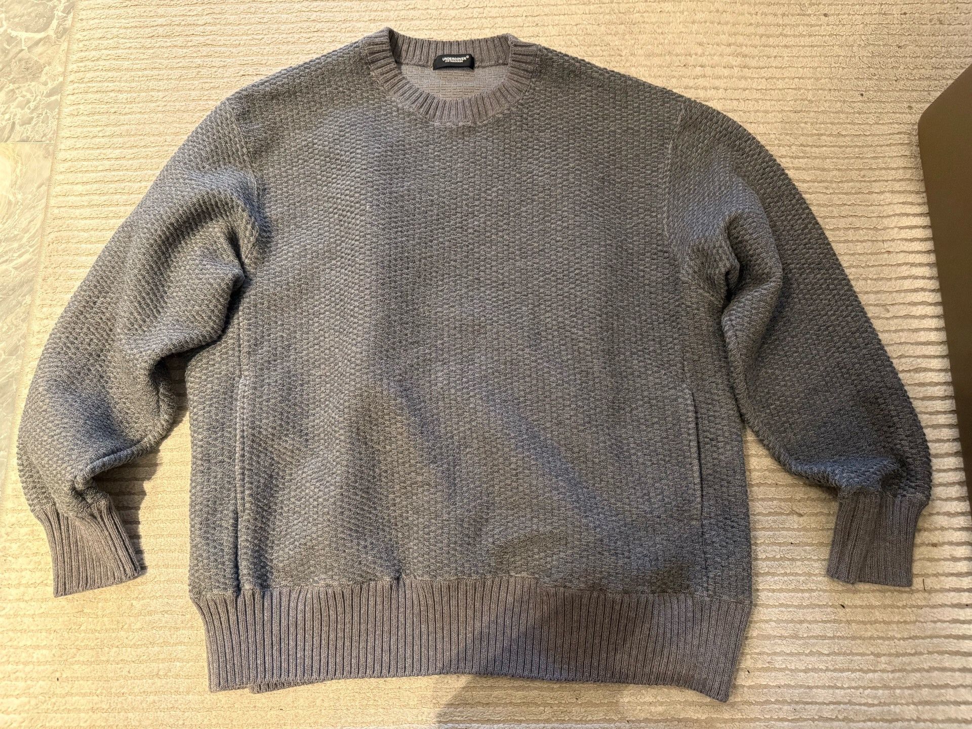 Undercover Undercover Heavy Gray Sweater Size 3 Size US L / EU 52-54 / 3 - 1 Thumbnail