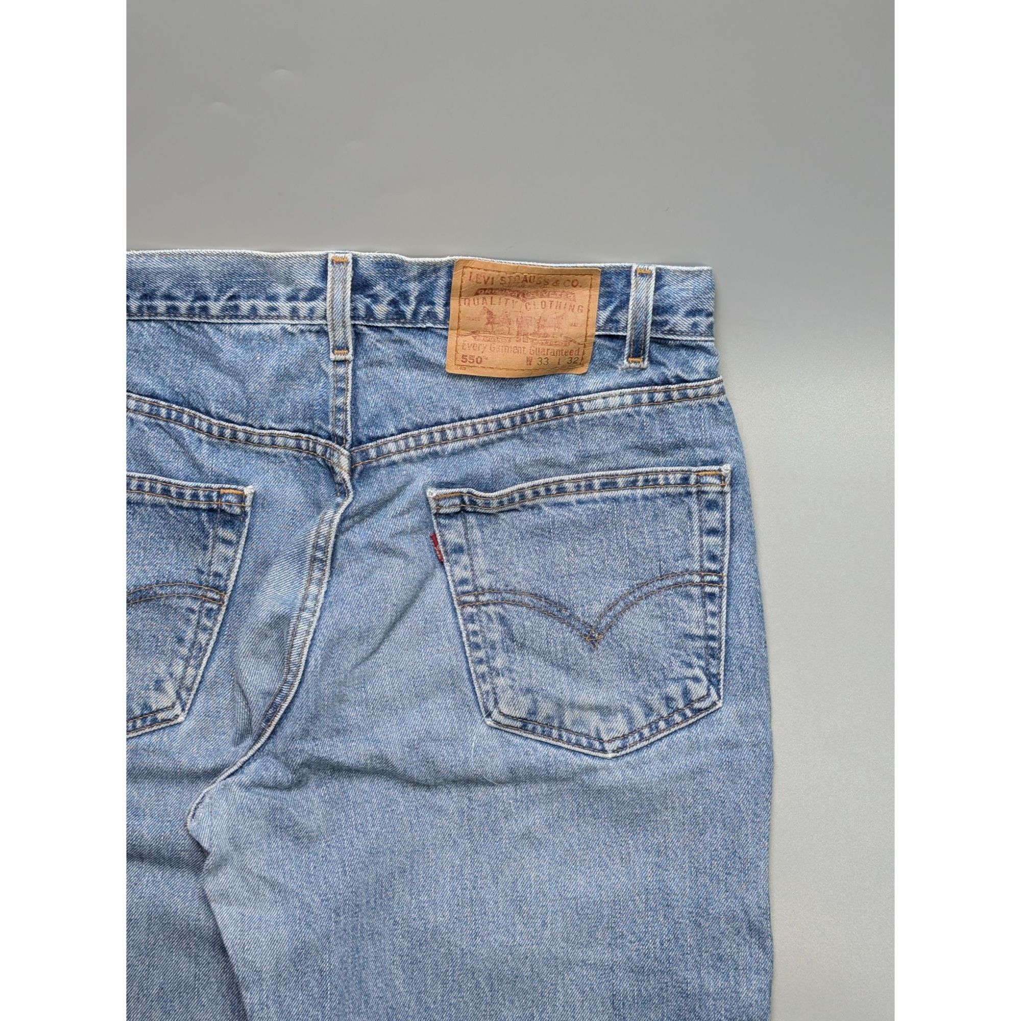 Levi's Levi's 550 Made in USA Denim Jeans Pants (Y1088) Size US 33 - 11 Thumbnail