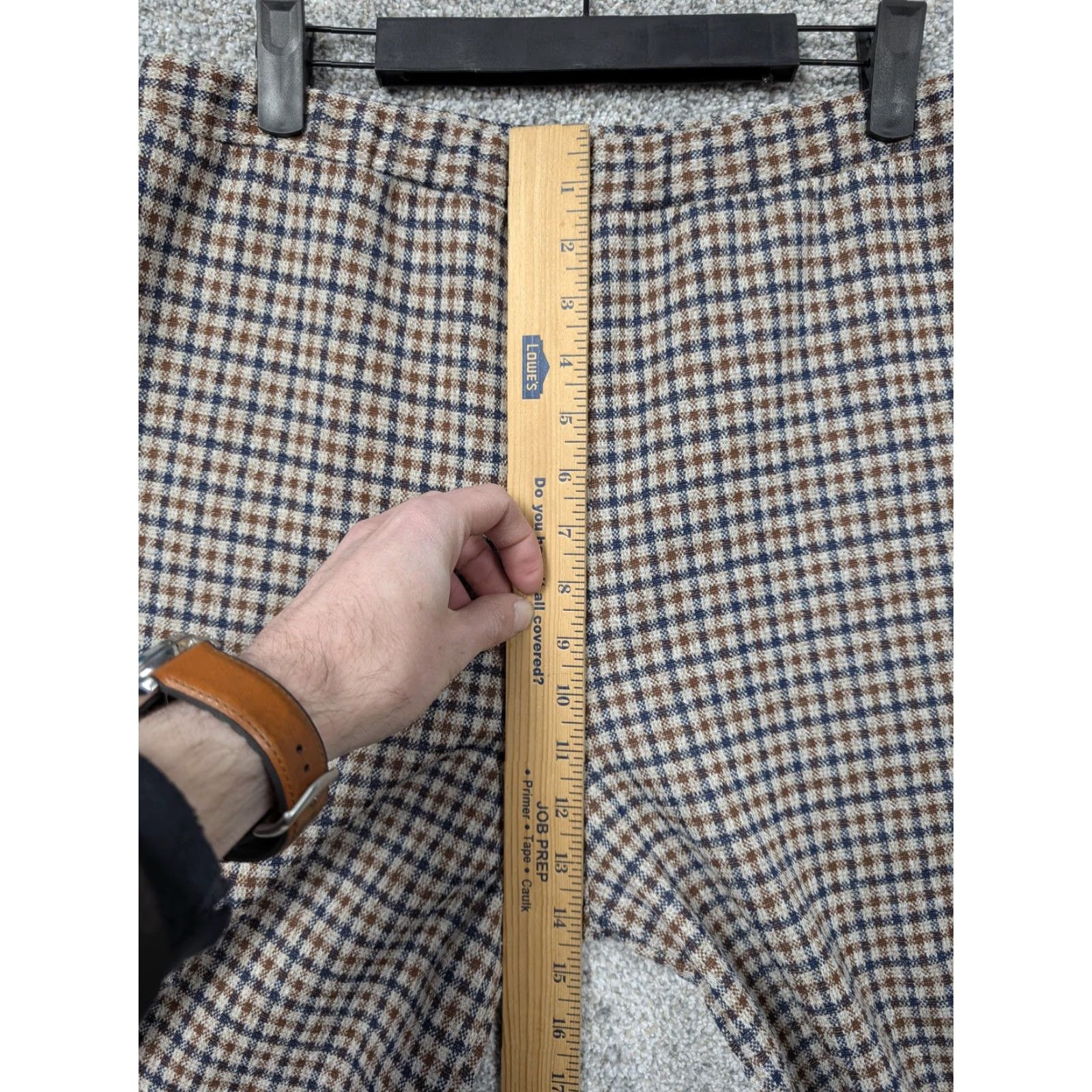 Sears Sears Vintage Pants That Fit Size 18 Plaid Preppy Academia Classic Hipster Indie Size 40" / US 18 - 3 Thumbnail