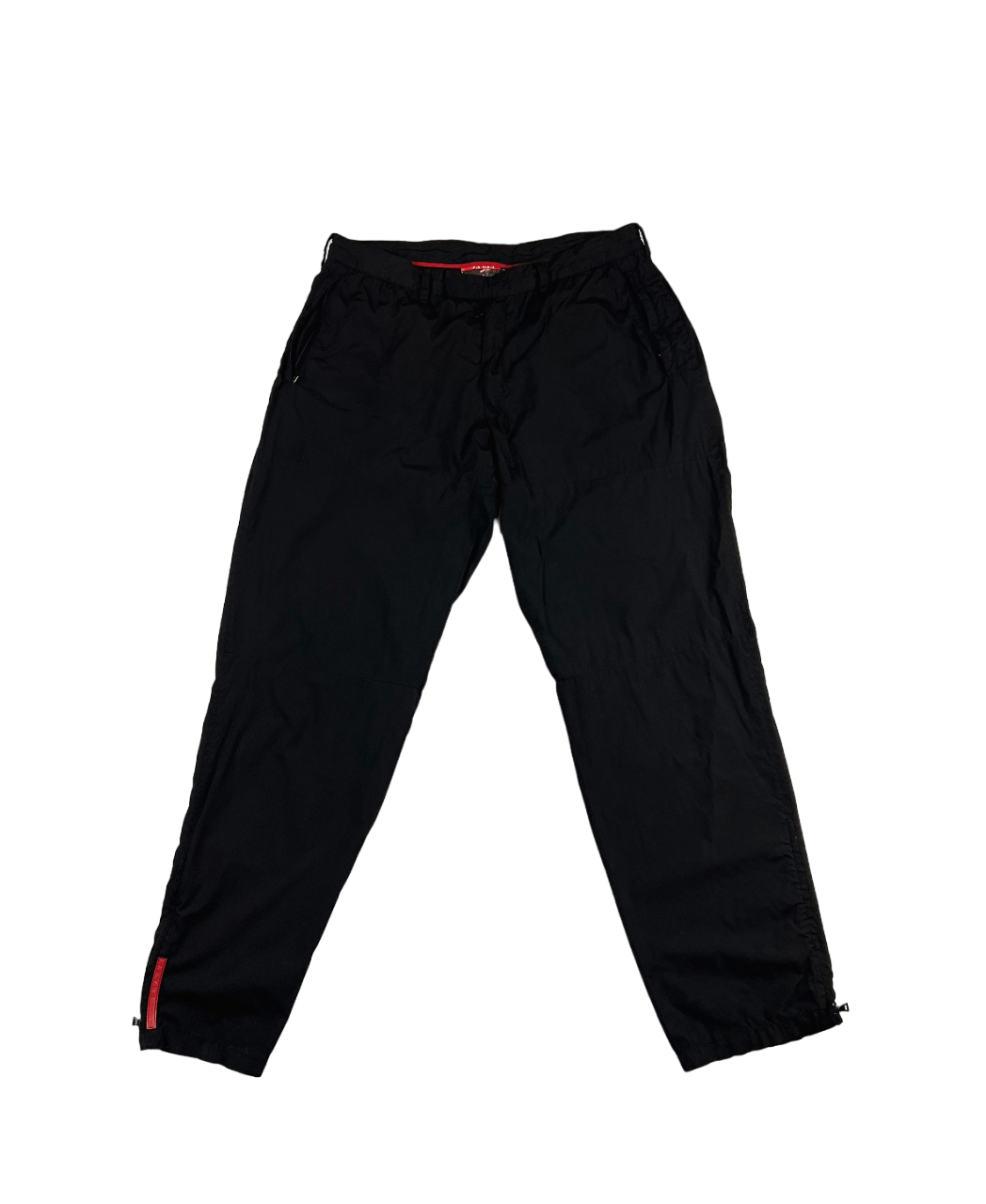 Image of Prada Pants Red Tab 52 in Black, Men's (Size 36)