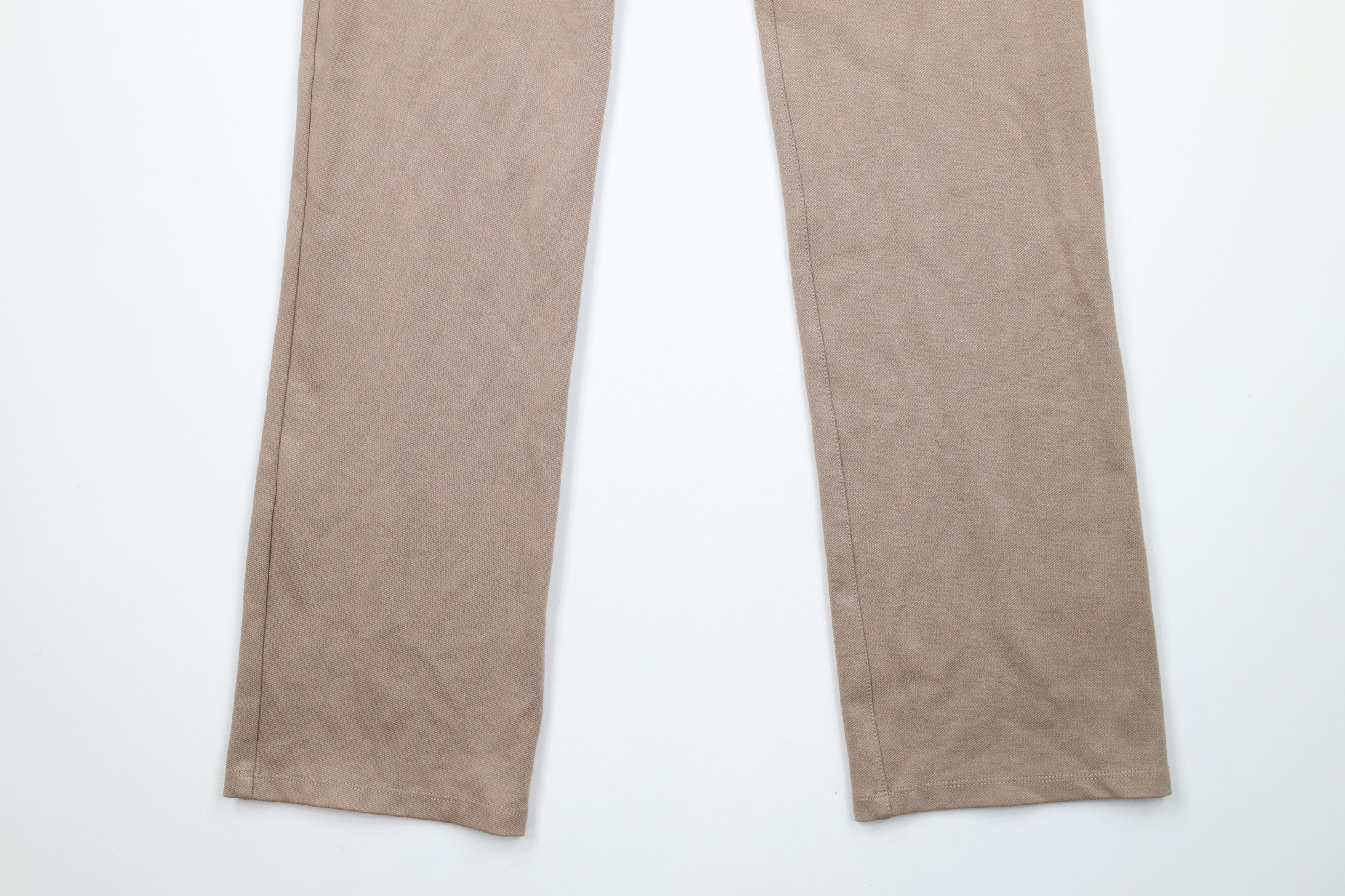 Betabrand × Vintage Betabrand Knit Classic Yoga Dress Pants Chinos Beige Tan Size 31" - 4 Thumbnail