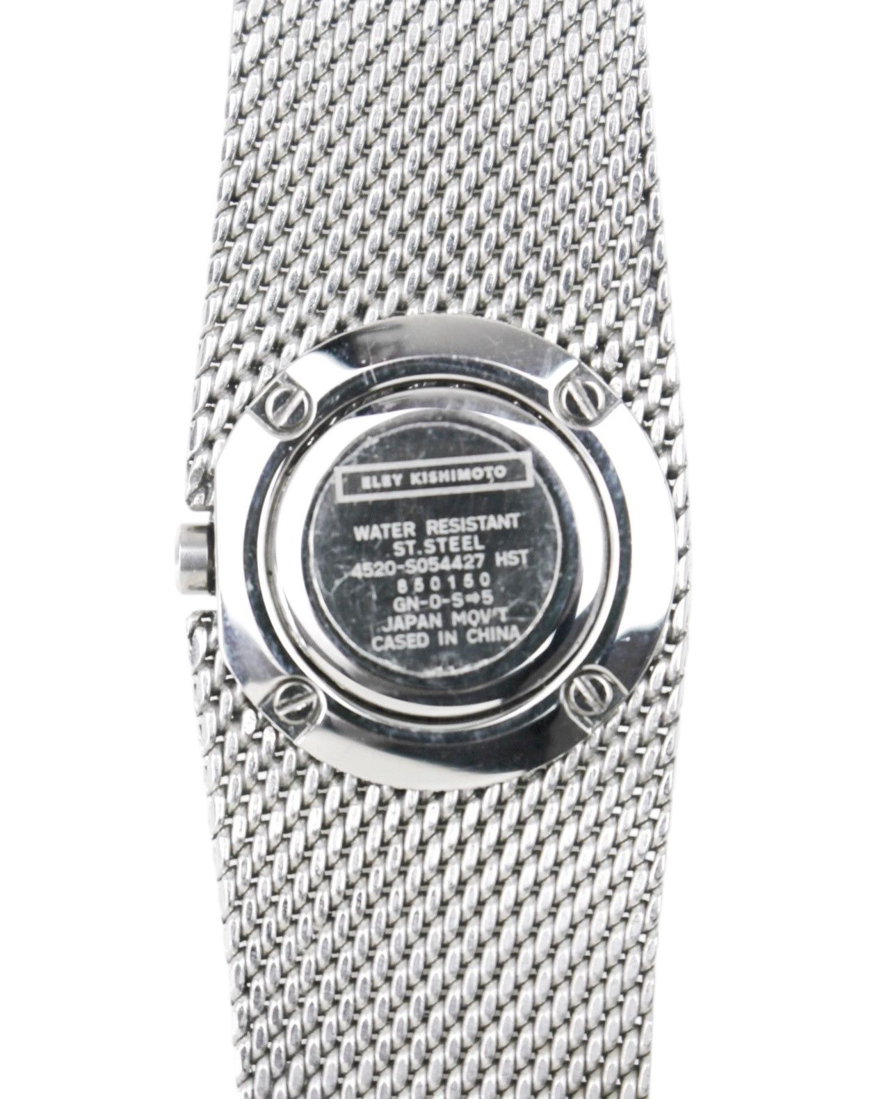 Vintage 1990S ELEY KISHIMOTO BLUE DISC MESH BRACELET WATCH Size ONE SIZE - 6 Thumbnail