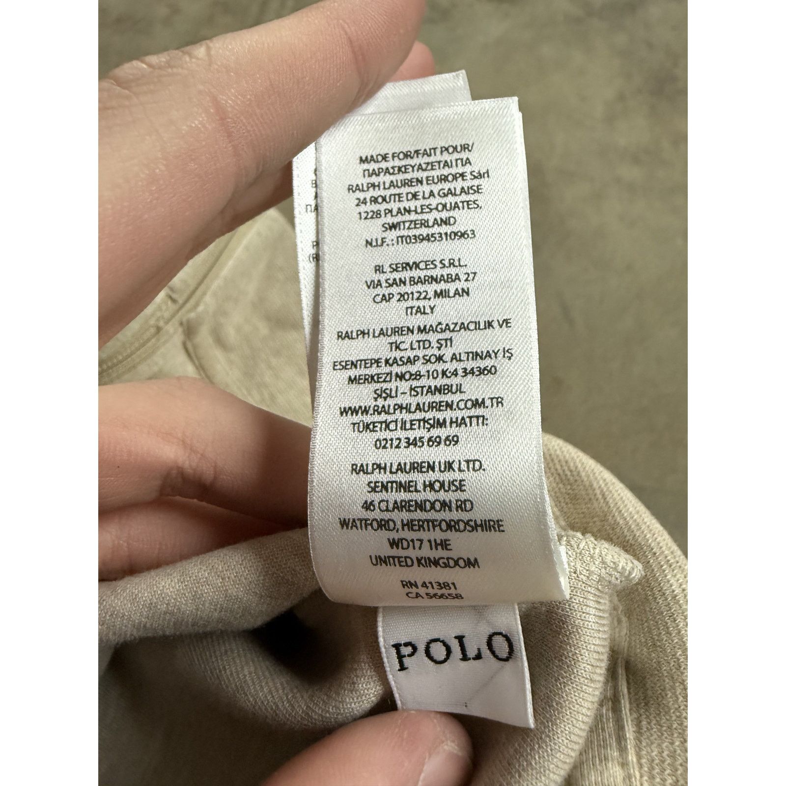 Polo Ralph Lauren Polo Zip Up Tan White New Medium With Tags Size US M / EU 48-50 / 2 - 6 Thumbnail
