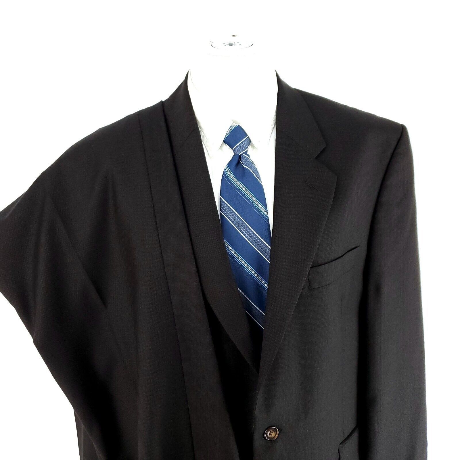Savile Row Alexandre London Savile Row Wool 2 Button 2 Piece Suit 40R B Size 42R - 1 Thumbnail