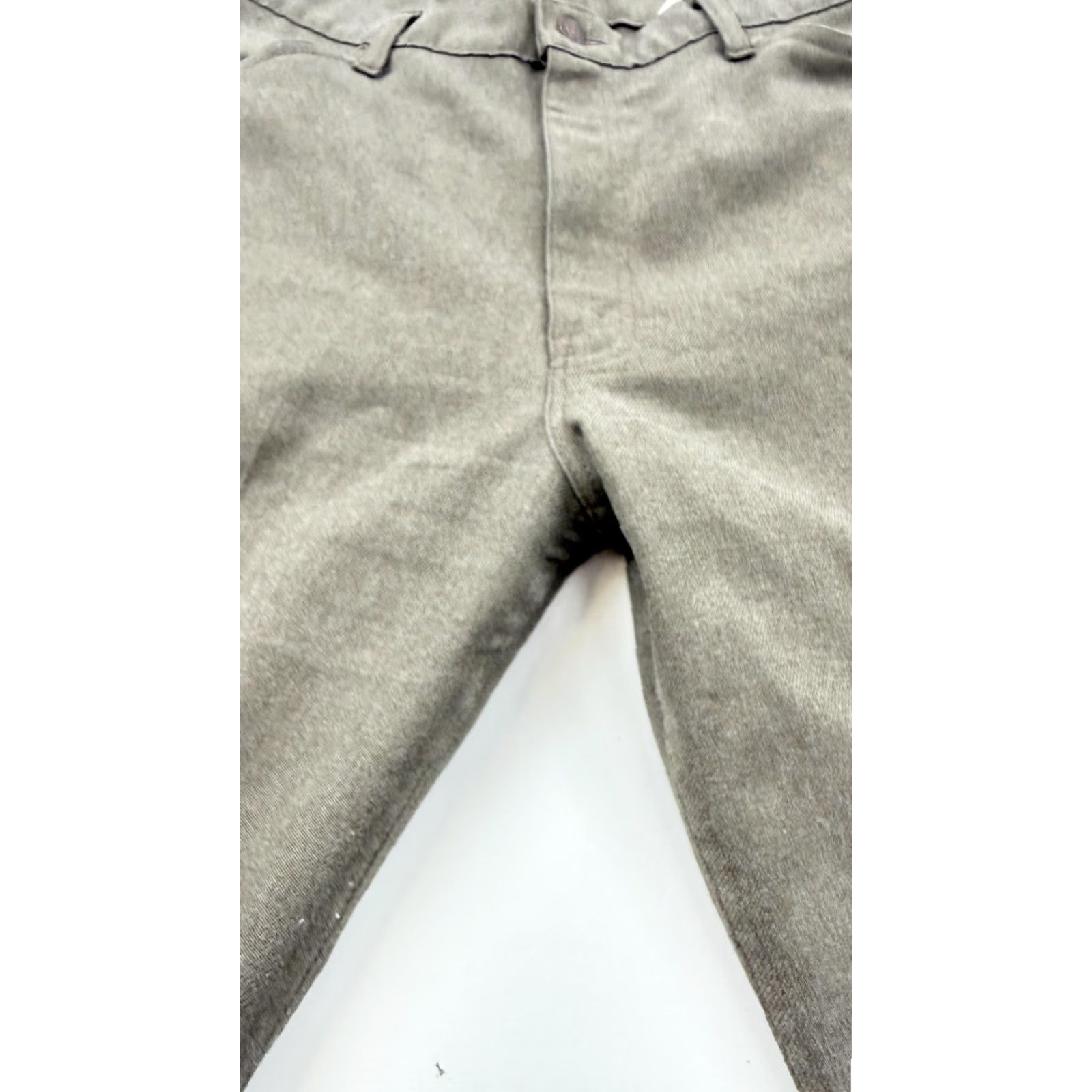 Levi's VINTAGE Levi's Pants Mens 40x30 Gray Twill Straight Leg Casual Made in USA 80s Size US 40 / EU 56 - 2 Thumbnail