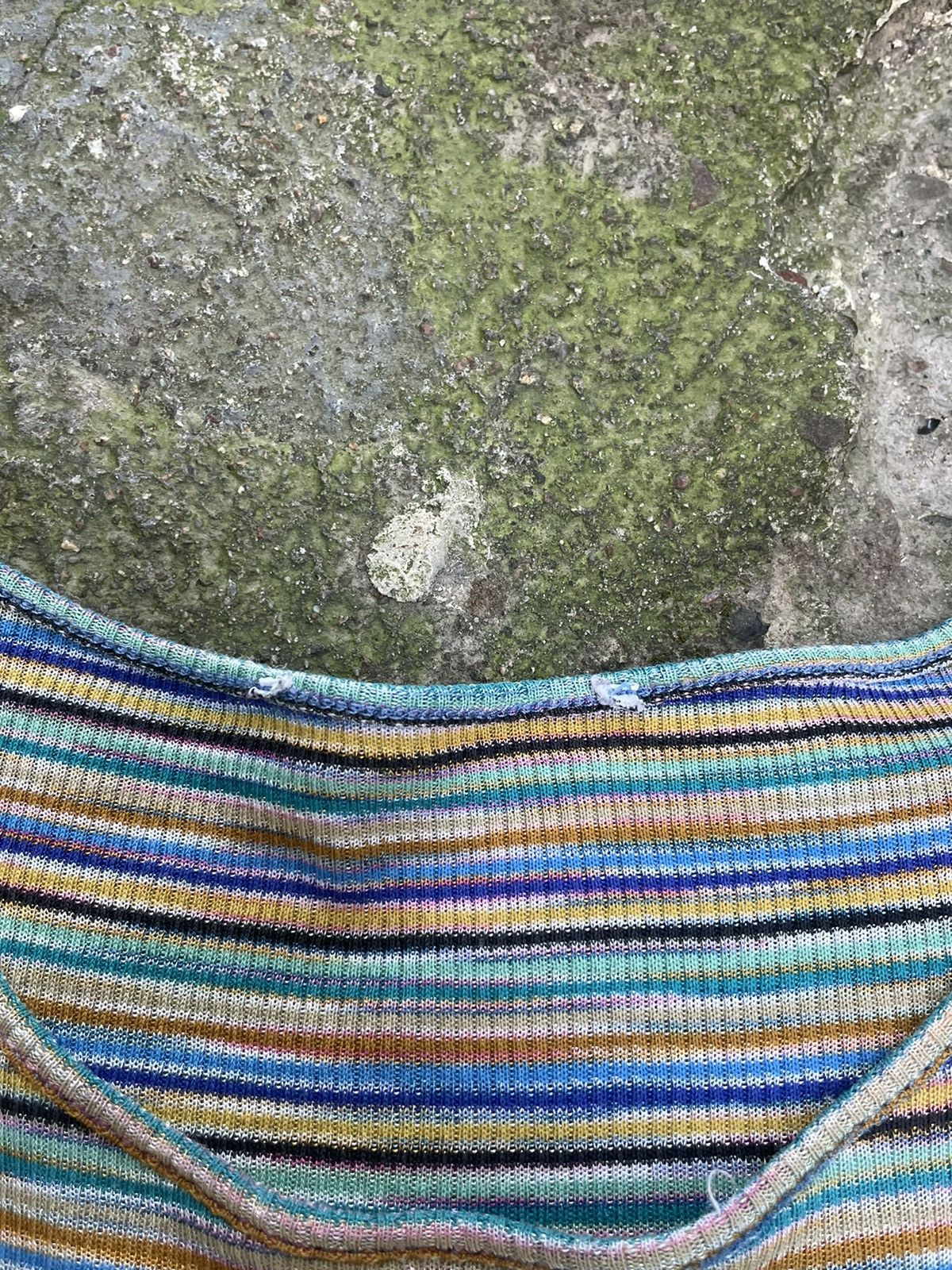 Missoni Vintage 00’s Missoni Sport T-Shirt Multicoloured RARE Size S / US 4 / IT 40 - 4 Thumbnail