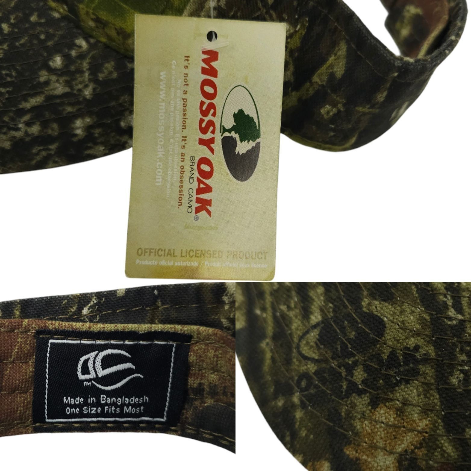 Other Mossy Oak Sportsmans Pride Camo Strapback Sun Visor Cap Size ONE SIZE - 8 Thumbnail