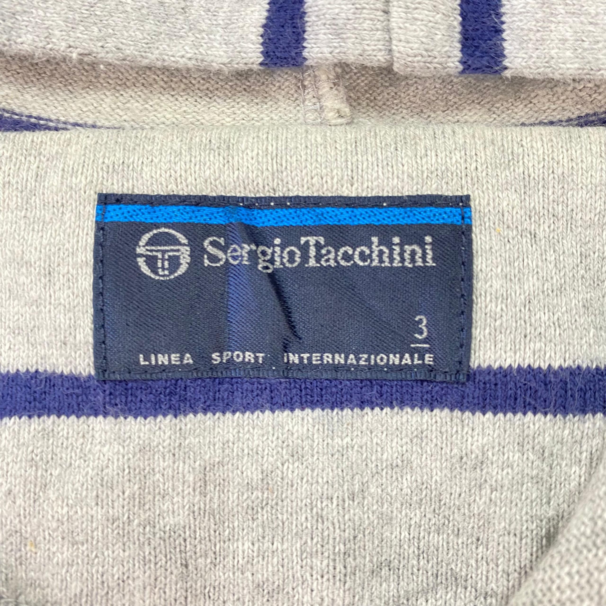 Sergio Tacchini Vintage Sergio Tacchini Stripe Zipper Jacket Size US L / EU 52-54 / 3 - 9 Thumbnail