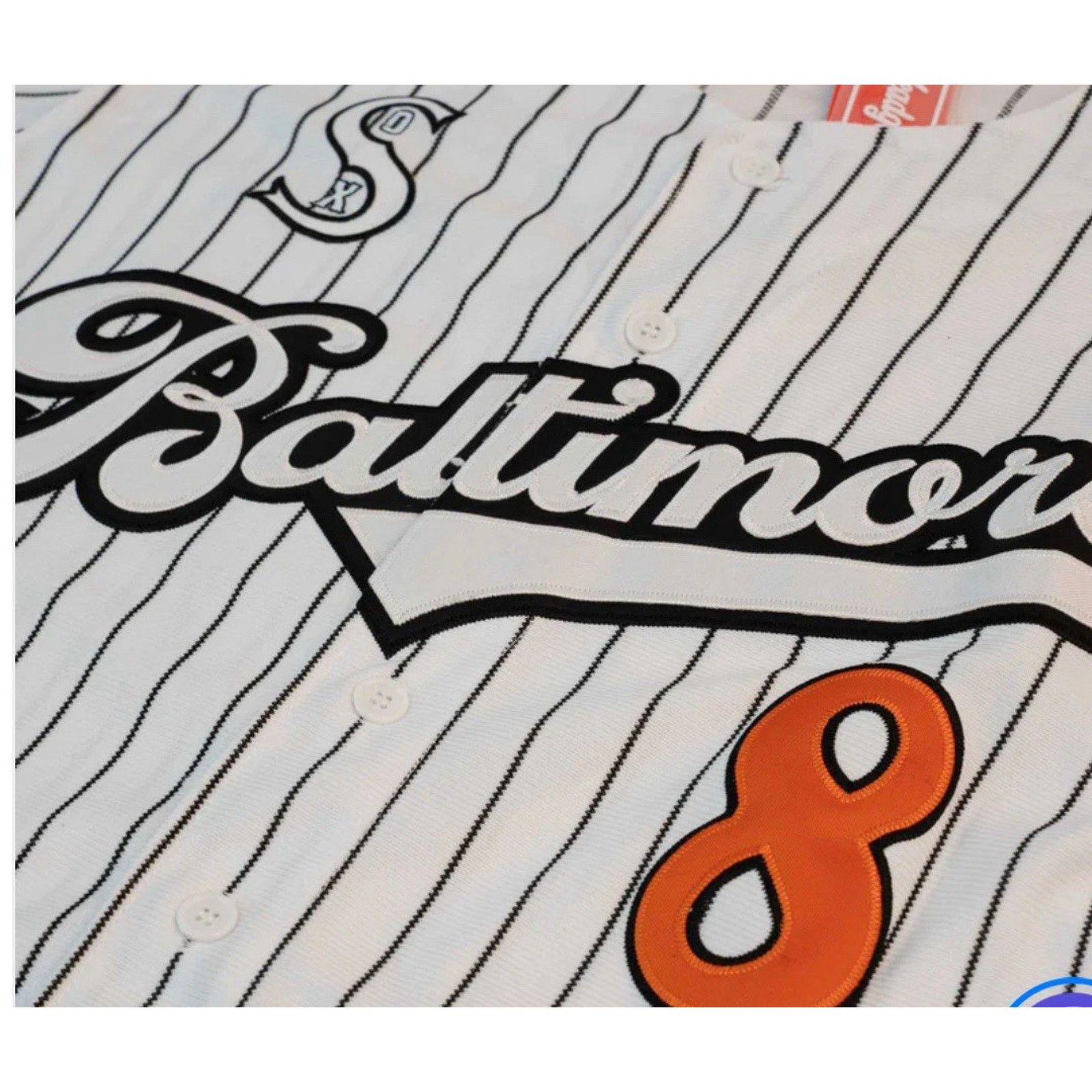Other HEADGEAR CLASSIC BALTIMORE BLACK SOX BASEBALL JERSEY Size US XL / EU 56 / 4 - 3 Thumbnail