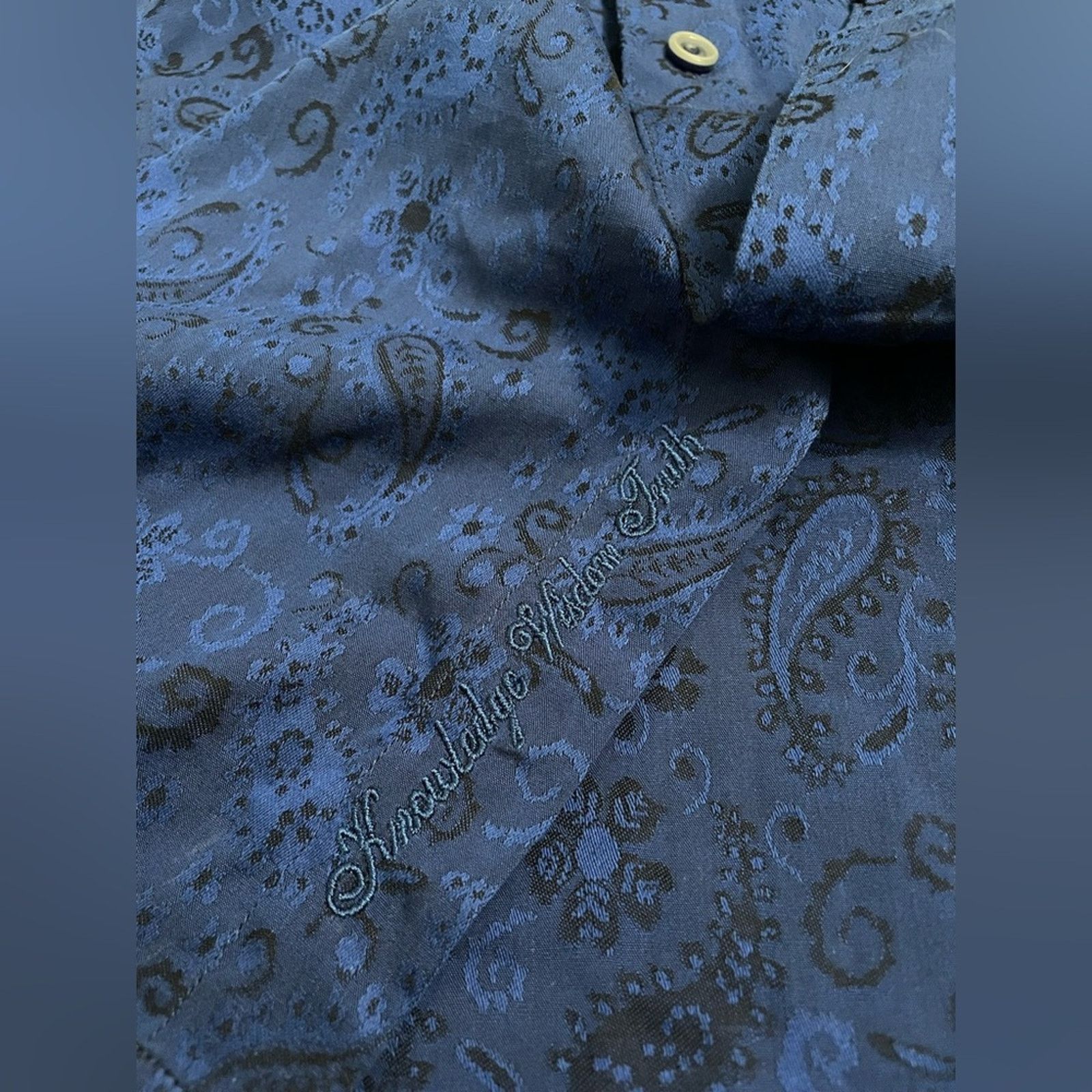 Robert Graham Robert Graham Men Hanging Gardens L/S Shirt Blue - Small Size US S / EU 44-46 / 1 - 8 Thumbnail