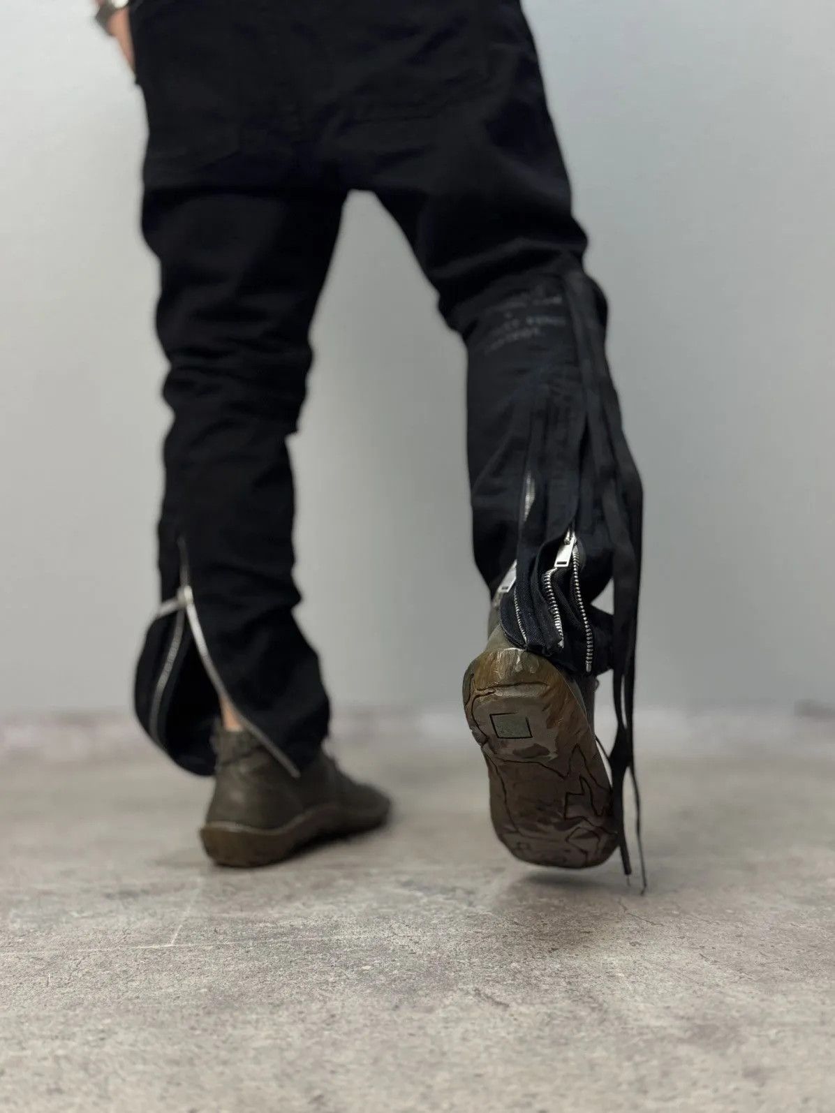 Guidi Vintage Trippen Boots ankle Leather Western Margiela Style Size US 7.5 / EU 40-41 - 4 Thumbnail