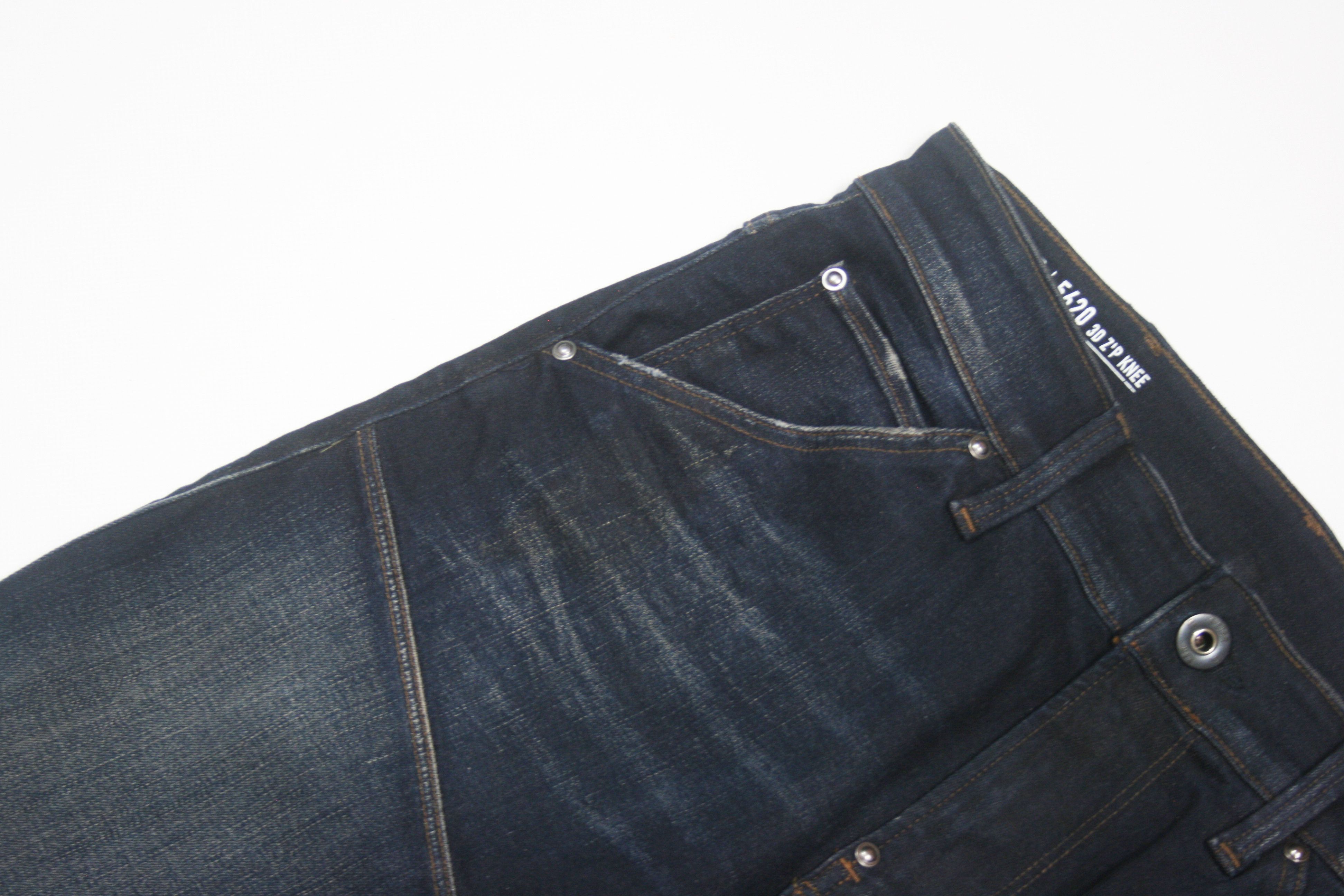 G-Star 3D Zip Knee Cropped Biker Skinny Jeans Size US 30 / EU 46 - 10 Thumbnail