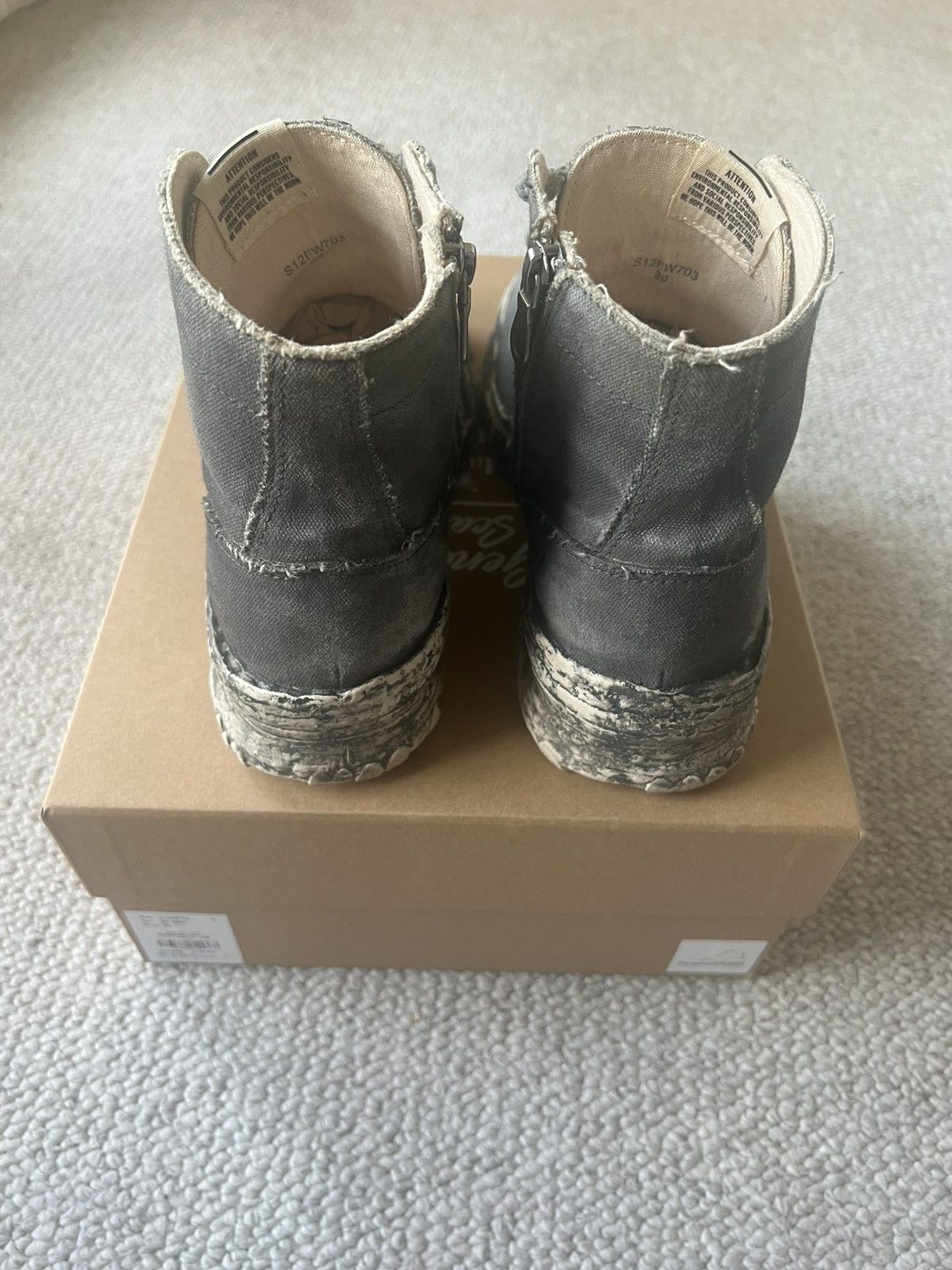 Maison MIHARA YASUHIRO Mihara Vintage combat boots Size US 6.5 / EU 39-40 - 6 Thumbnail