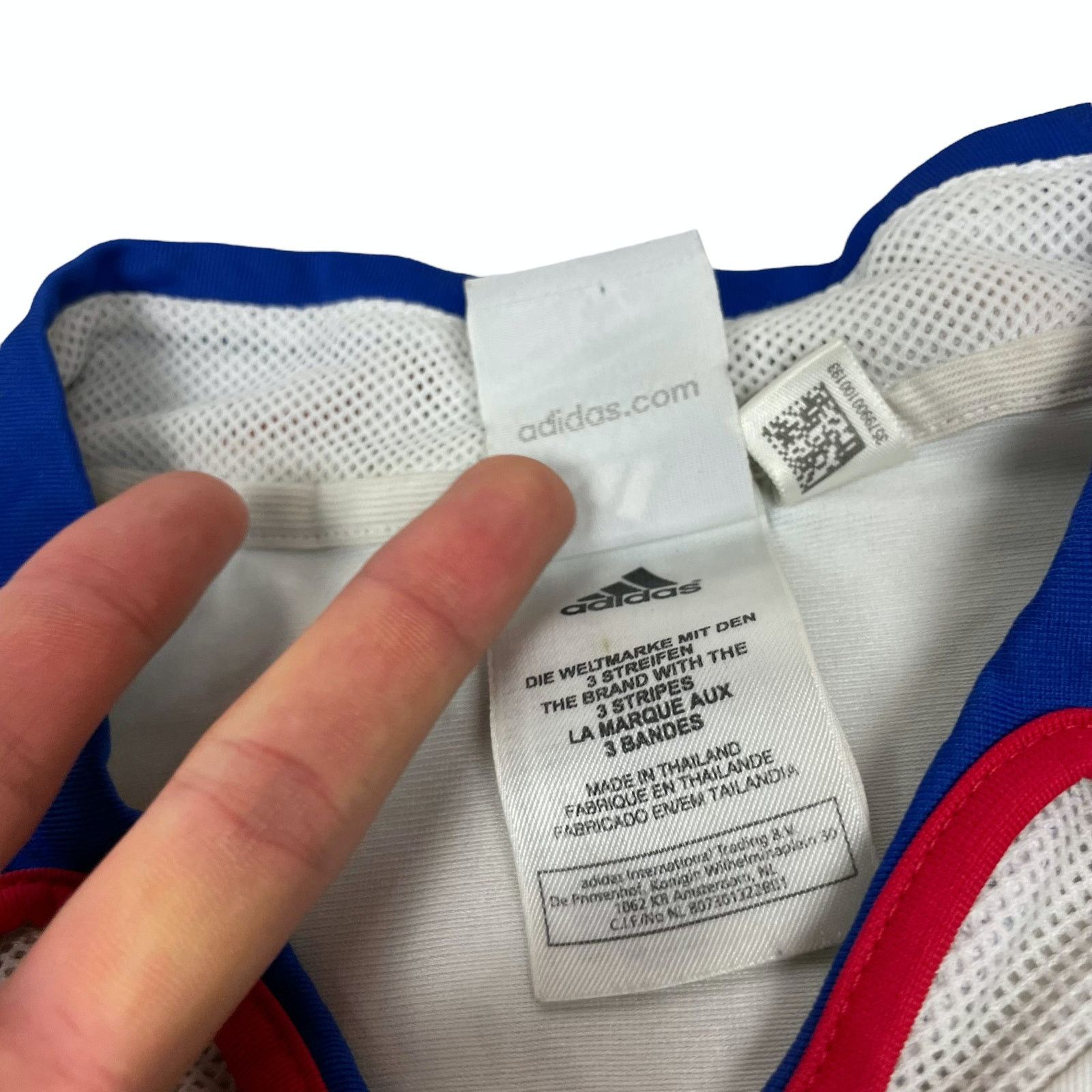 Adidas Adidas Mens White France National Football Team Jersey Large Size US L / EU 52-54 / 3 - 11 Thumbnail