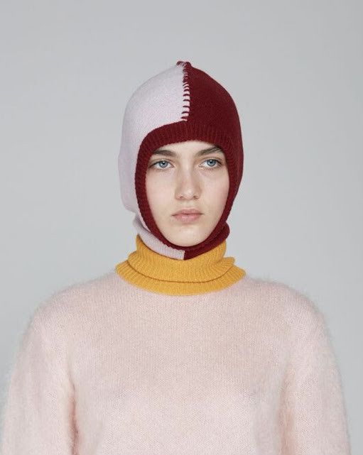 Marni o1w1db11024 Size: OS / Cashmere Balaclava in Multicolor Size ONE SIZE - 2 Thumbnail