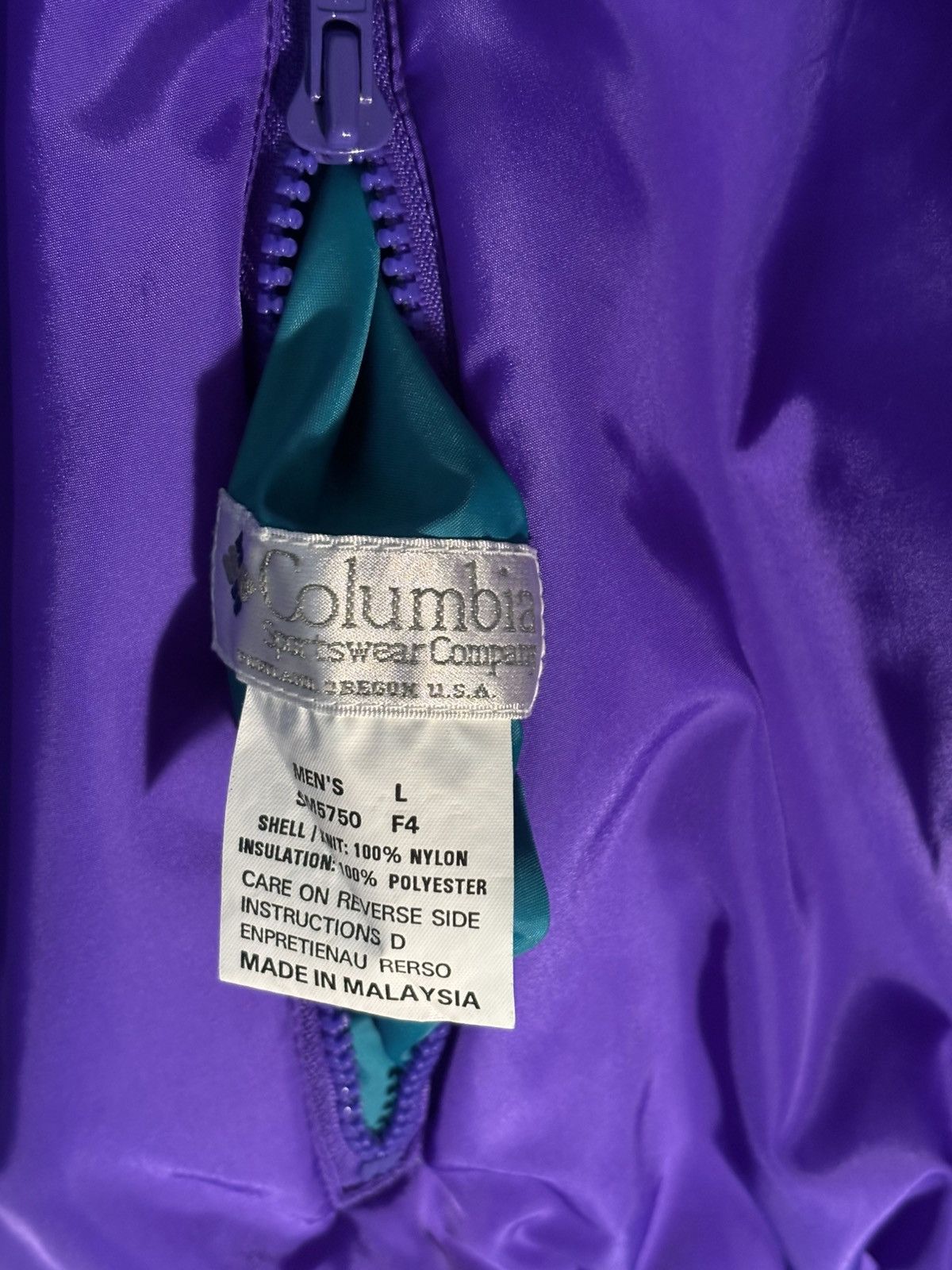 Columbia 90’s Reversible Colombia Ski Windbreaker Size US L / EU 52-54 / 3 - 4 Thumbnail