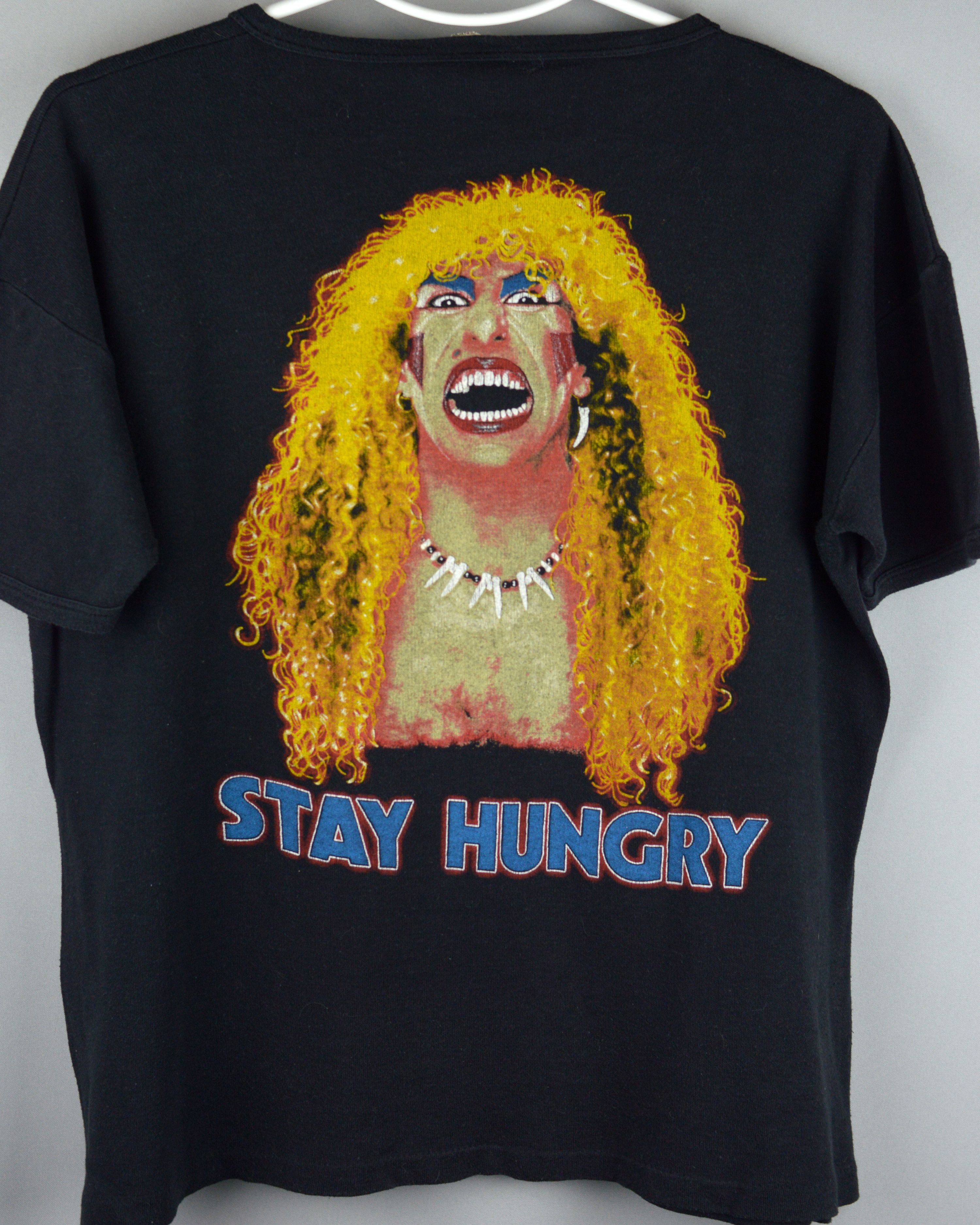 Vintage Vintage Twisted Sister Stay Hungry 1982 t shirt Size US L / EU 52-54 / 3 - 7 Thumbnail