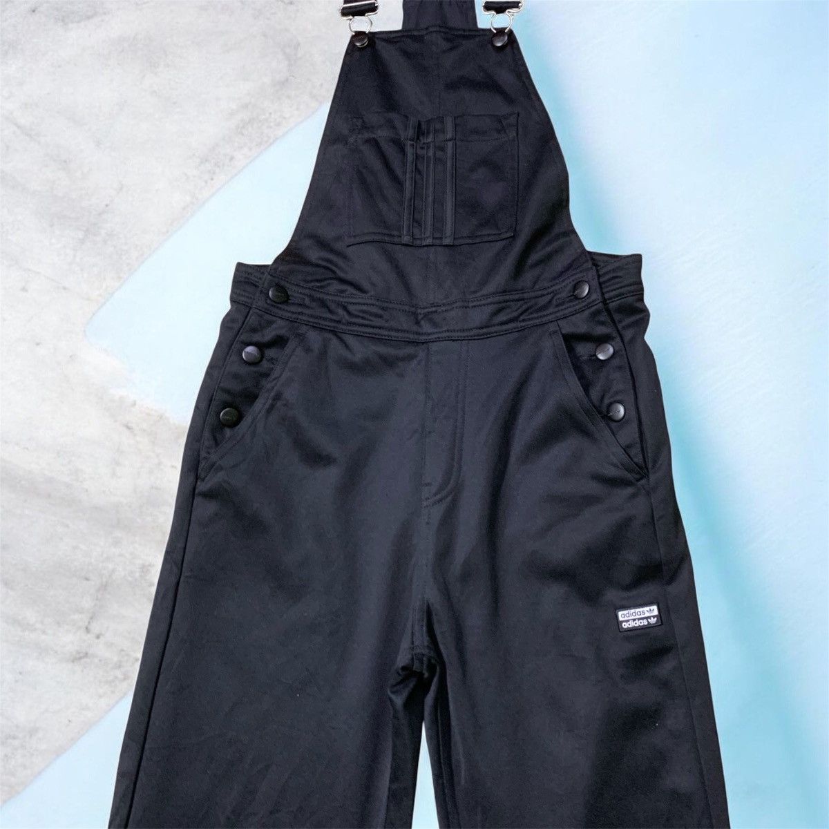 Adidas ADIDAS WOMEN OVERALL DUNGAREES BLACKJUMPER Size XS / US 0-2 / IT 36-38 - 6 Thumbnail