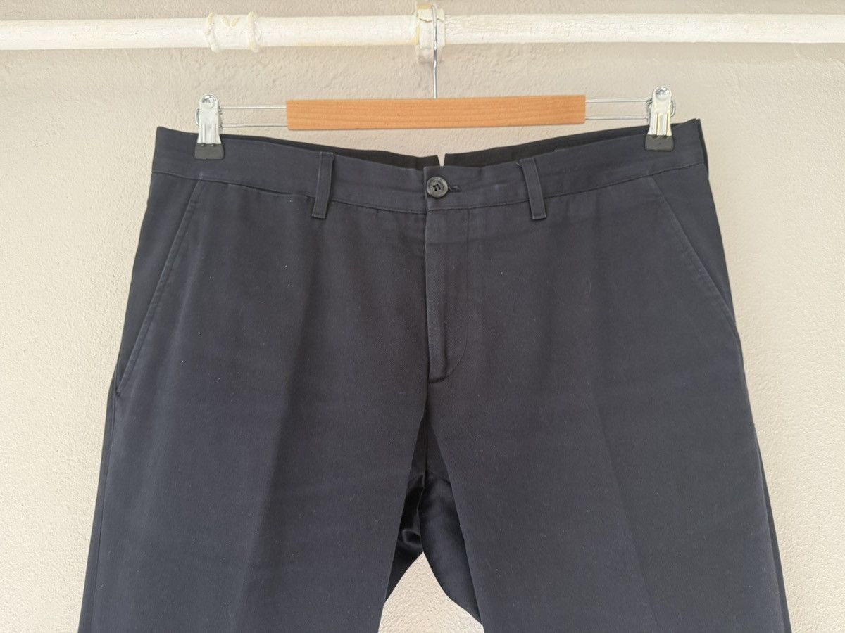 Prada Prada Slim Navy Cotton Trousers Tailored Fit Size US 34 / EU 50 - 2 Thumbnail