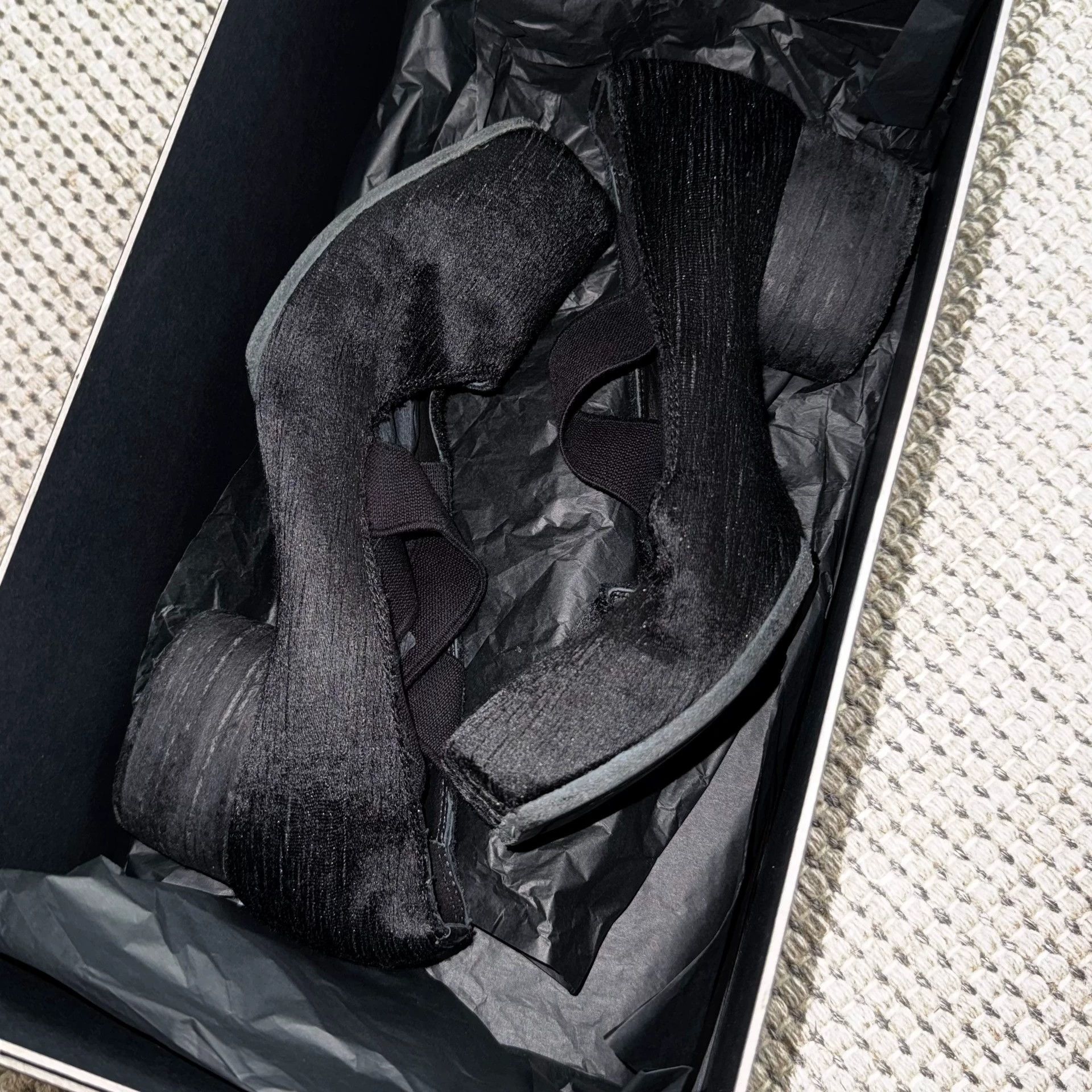 Uma Wang UMA WANG Satin 4.5cm Heeled Ballet Shoes Women's 38 New Size US 7.5 / IT 37.5 - 4 Thumbnail