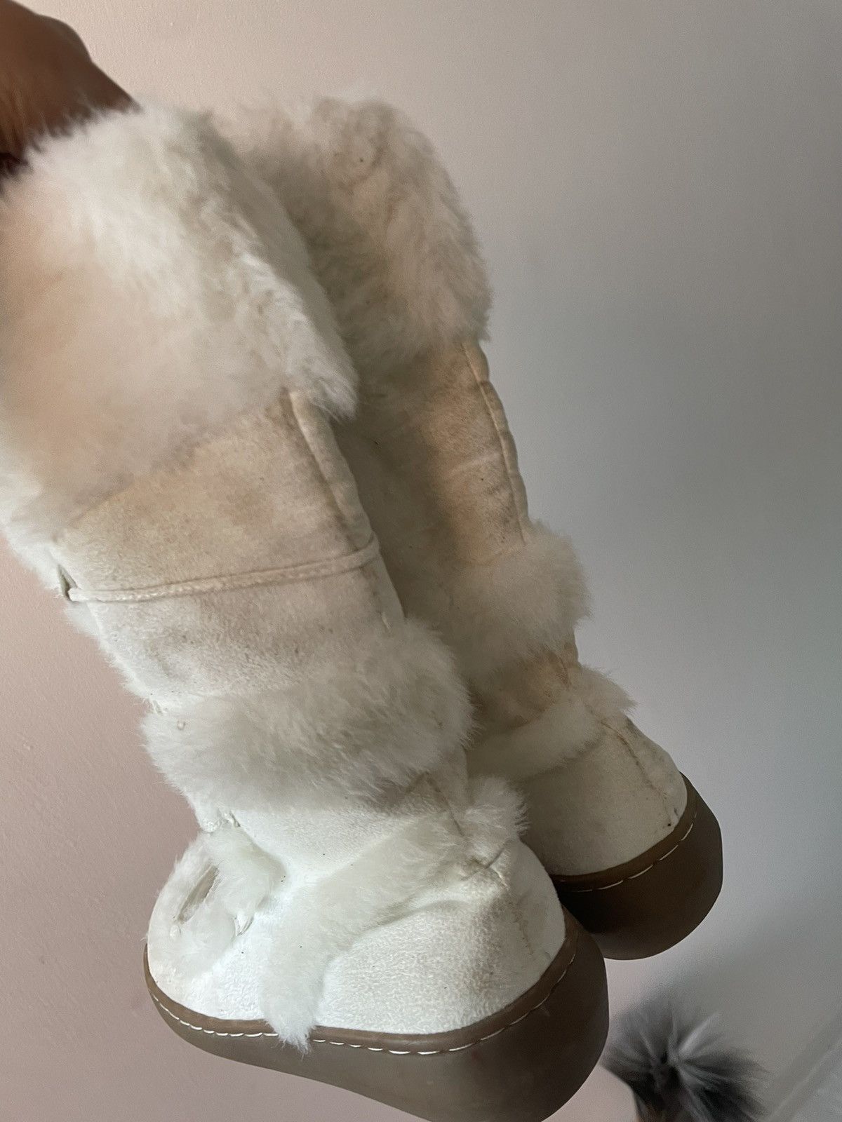 Vintage y2k furry boots Size US 8.5 / IT 38.5 - 9 Thumbnail