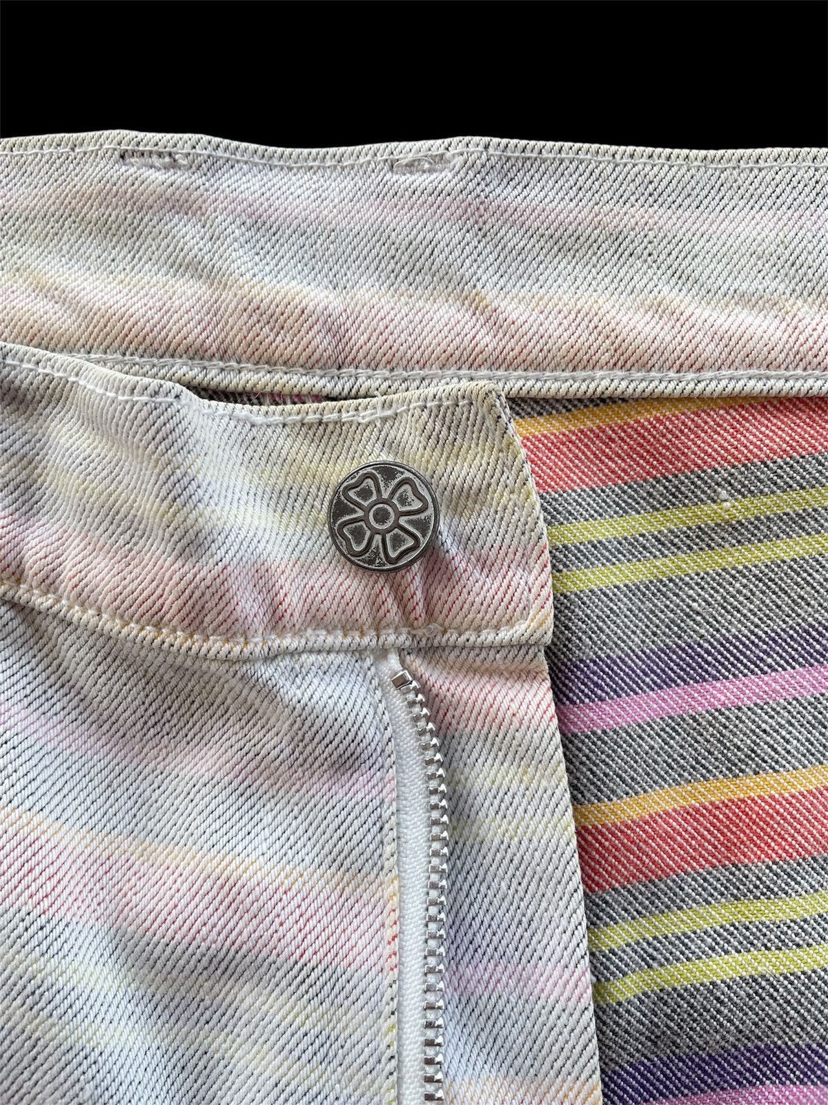Japanese Brand × Vintage OZONE ROCKS CARPENTER RAINBOW JEANS Size US 34 / EU 50 - 8 Thumbnail
