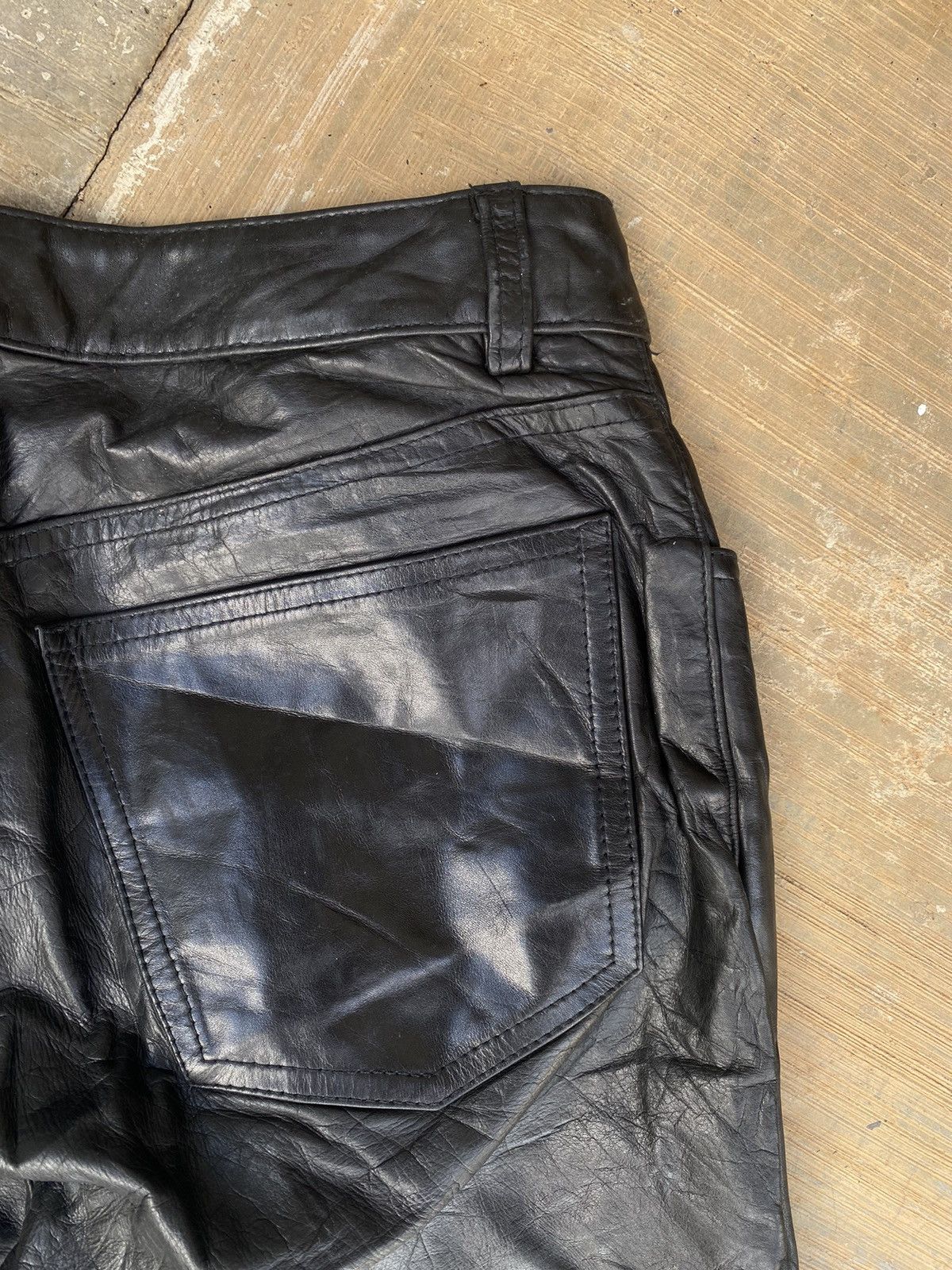 Genuine Leather Gap bootcut leather pants Size US 28 / EU 44 - 8 Thumbnail
