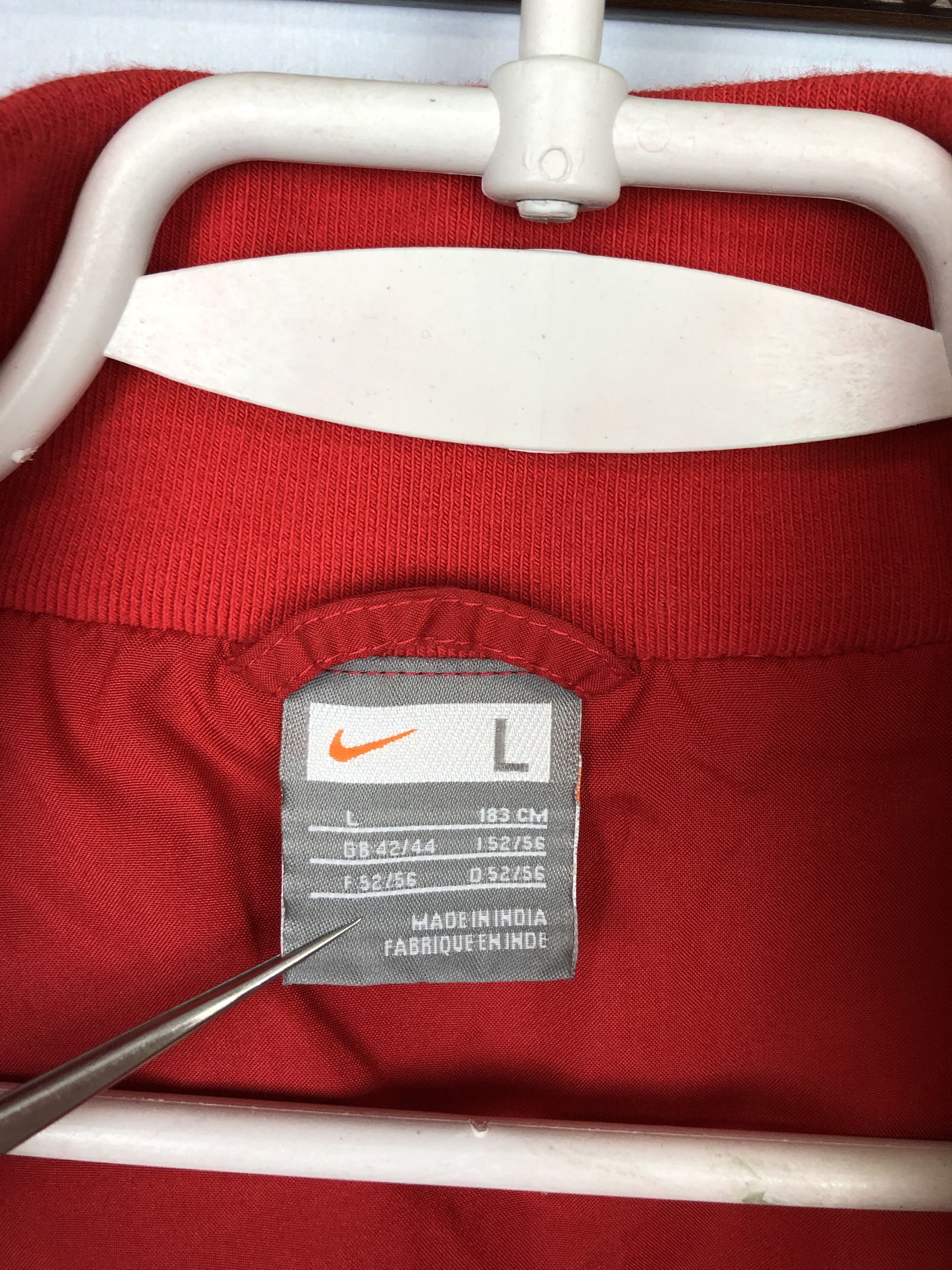 Nike Vintage Nike Manchester United Football Jacket AIG Size US L / EU 52-54 / 3 - 8 Thumbnail