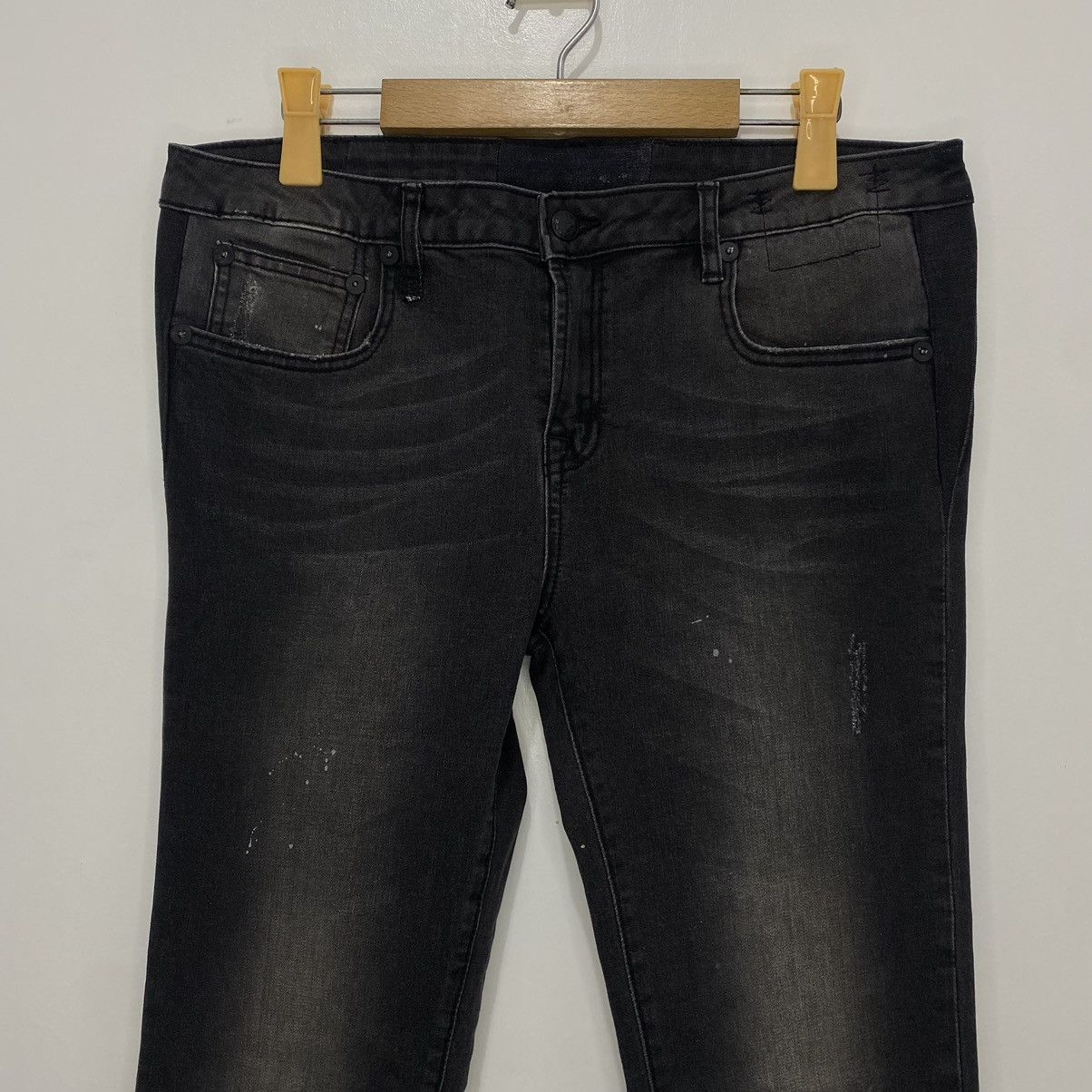R13 R13 Kate Skinny with Cuff Denim Jeans Size 30" / US 8 / IT 44 - 4 Thumbnail