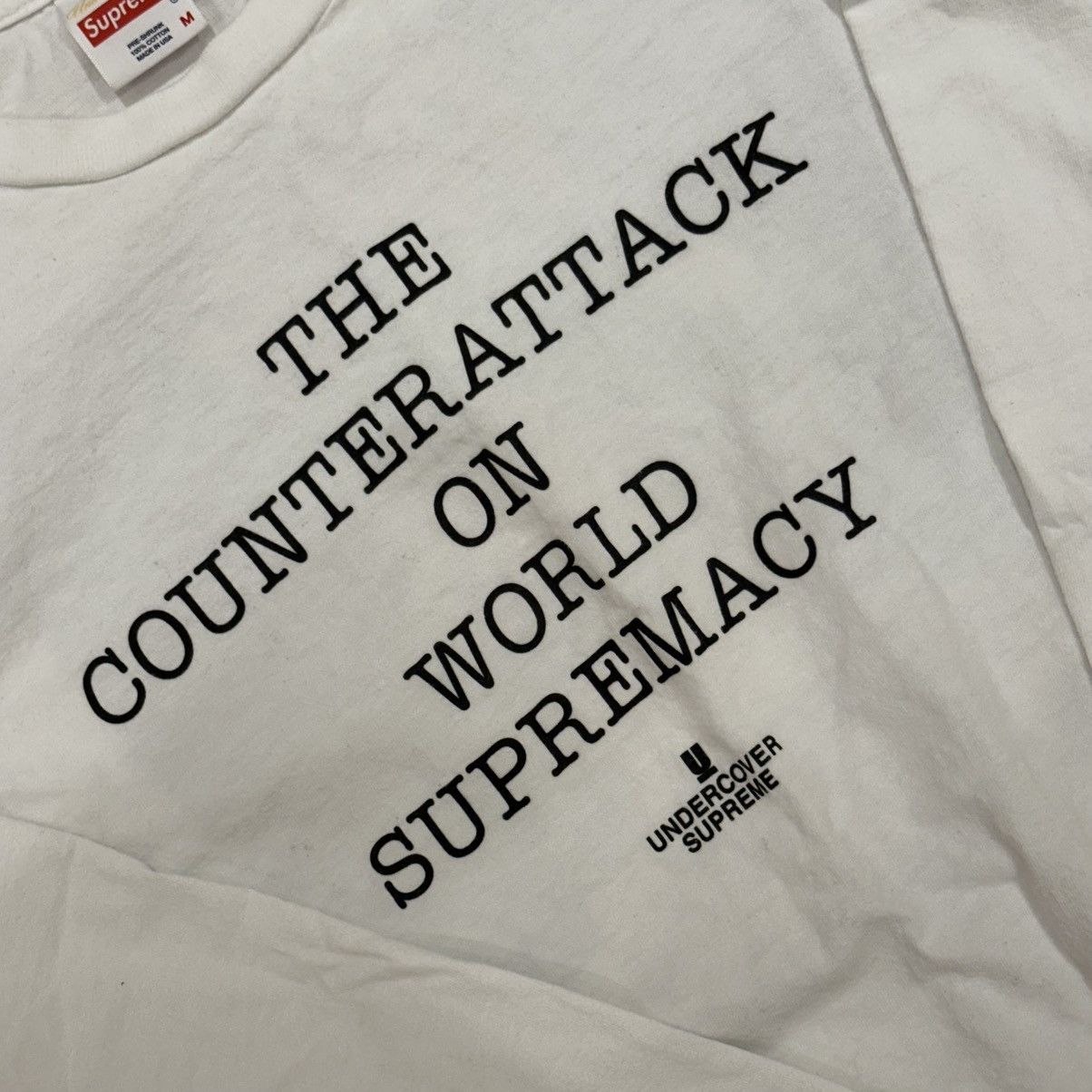 Supreme × Undercover Supreme UNDERCOVER Public Enemy Counterattack L/S Tee Size US M / EU 48-50 / 2 - 4 Thumbnail
