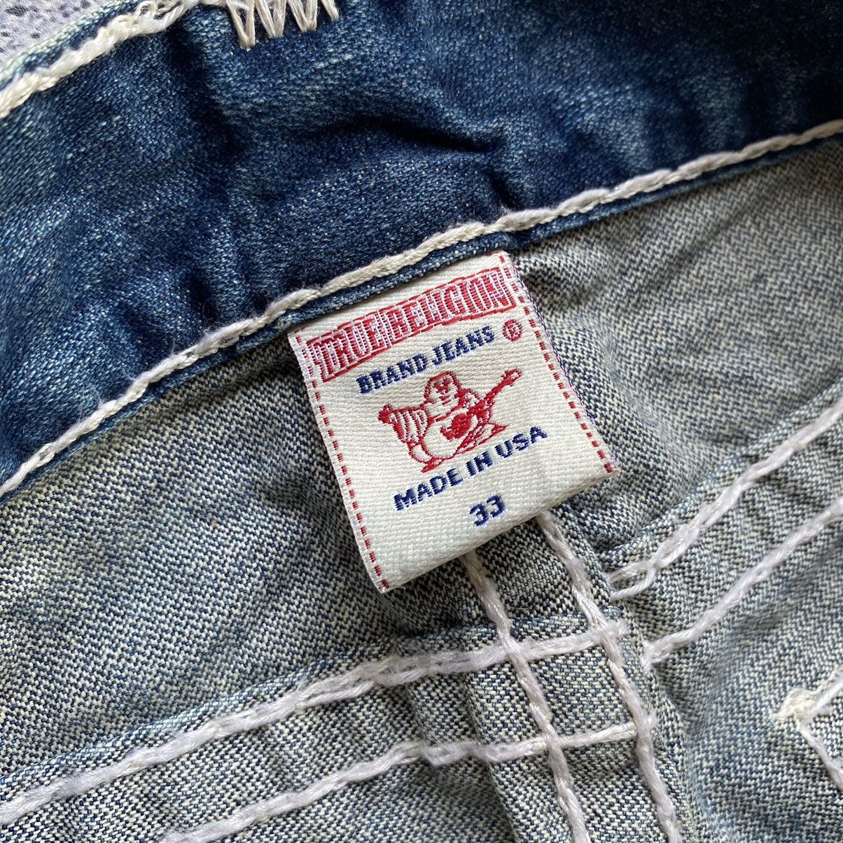 True Religion Flared🔥 TRUE RELIGION Vintage Denim Jeans Pants Size US 34 / EU 50 - 7 Thumbnail