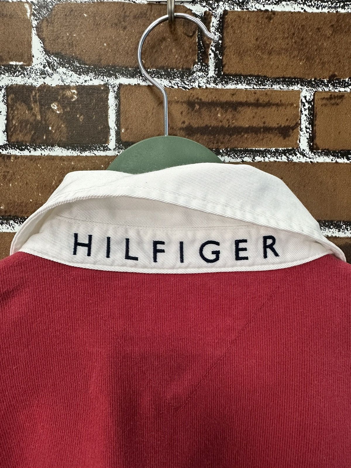 Tommy Hilfiger Tommy Hilfiger Rugby Polo Shirt A920 Size US M / EU 48-50 / 2 - 7 Thumbnail