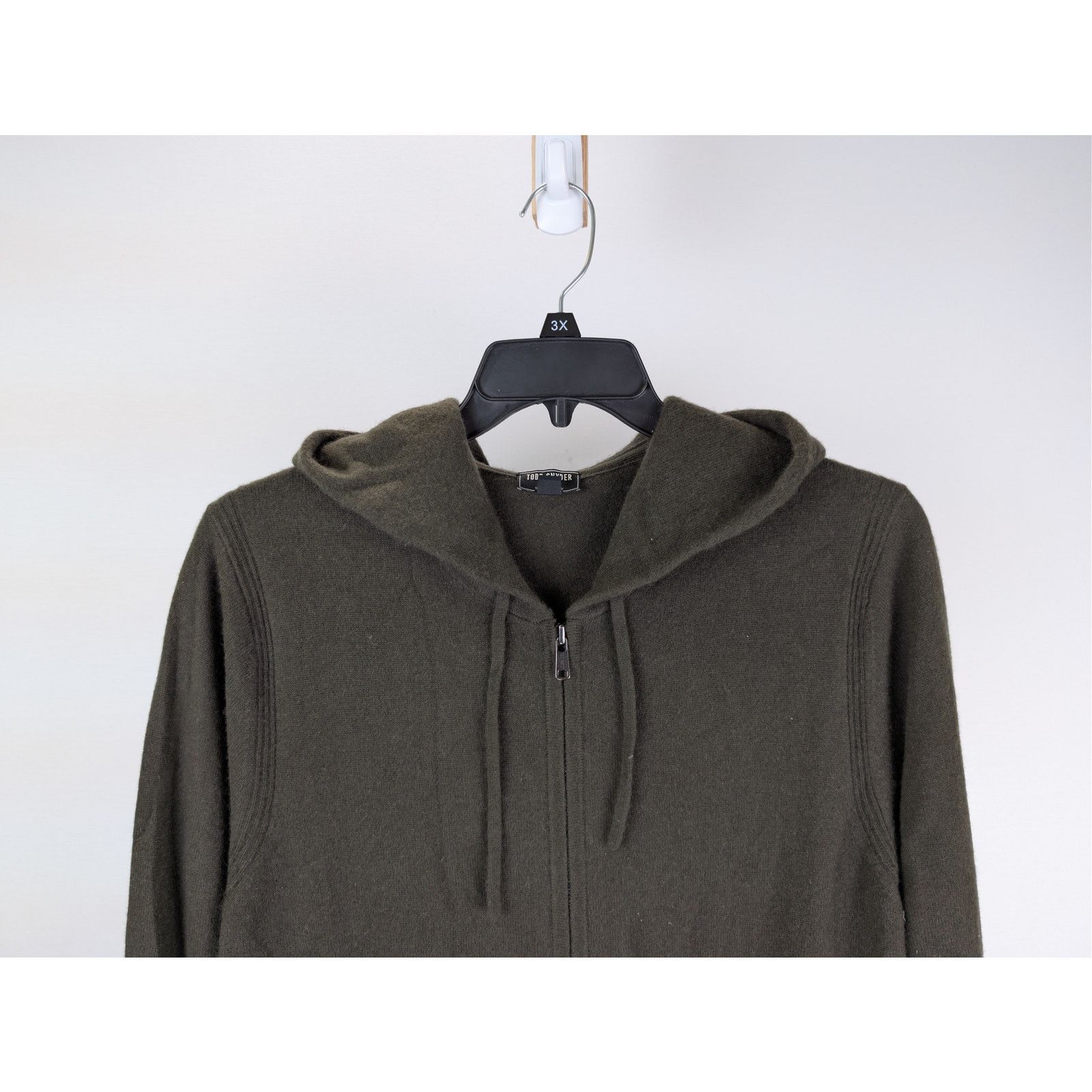 Todd Snyder o1rshd1 CC20 Zip-up Hoodie in Dark Brown Size US M / EU 48-50 / 2 - 3 Thumbnail