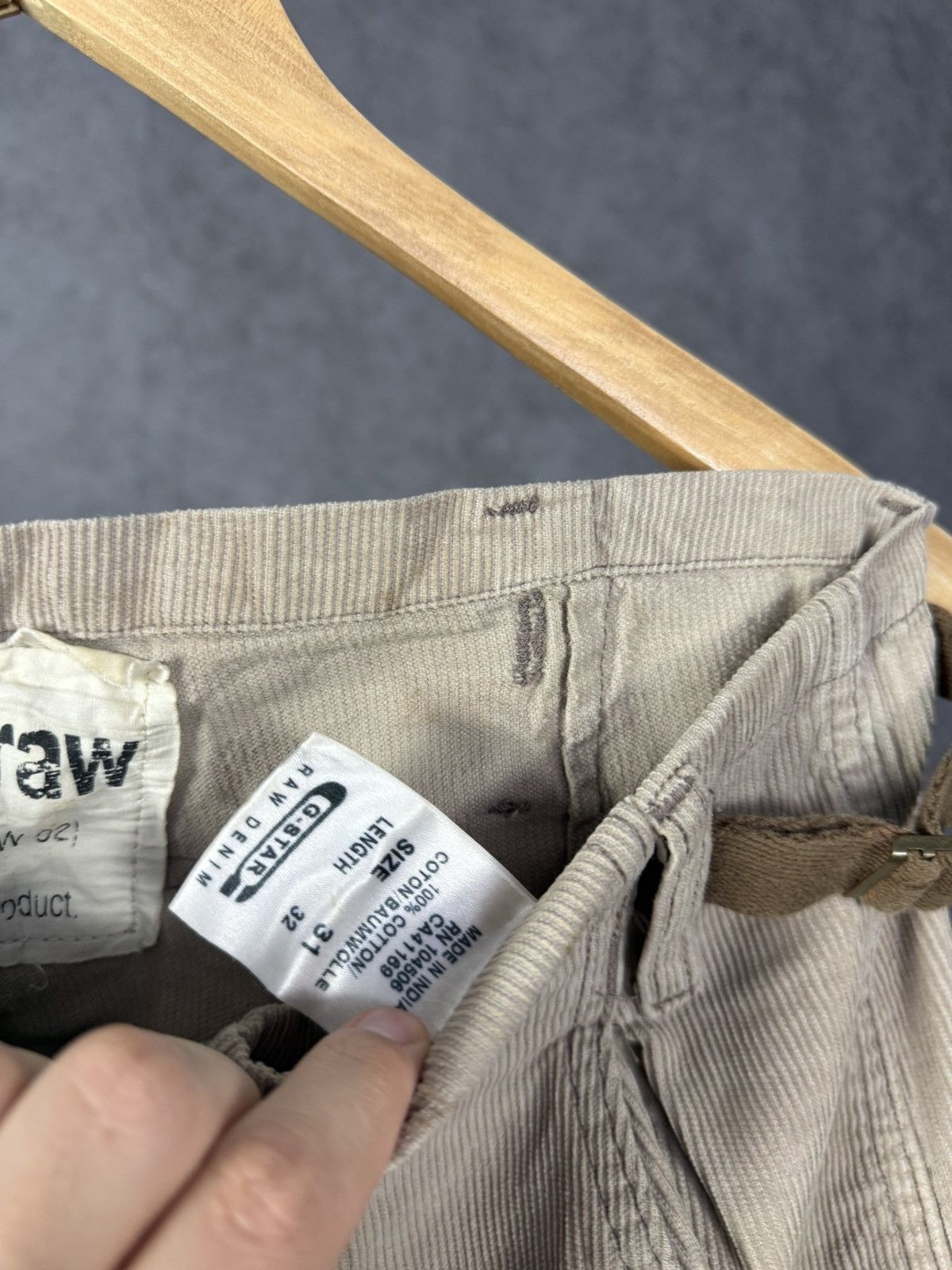G-Star G Star Raw vintage cargo velvet pants Size US 31 - 6 Thumbnail