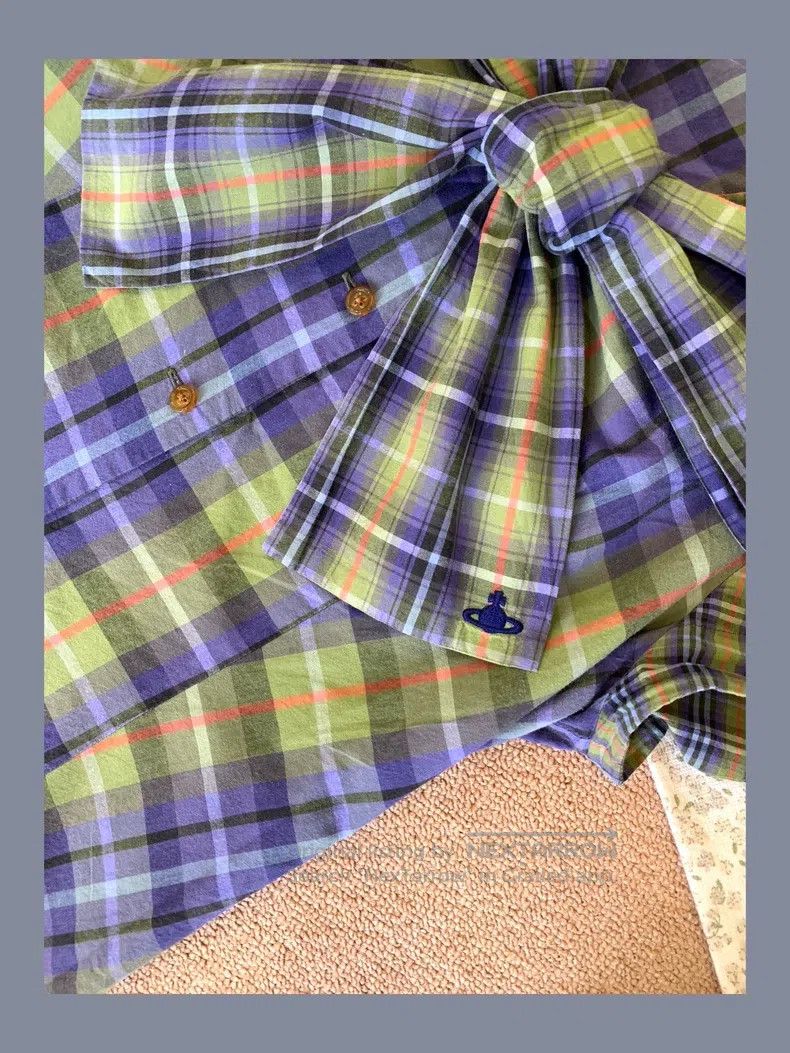 Vivienne Westwood Vivienne Westwood Striped Shirt vintage second-hand produc Size L / US 10 / IT 46 - 4 Thumbnail