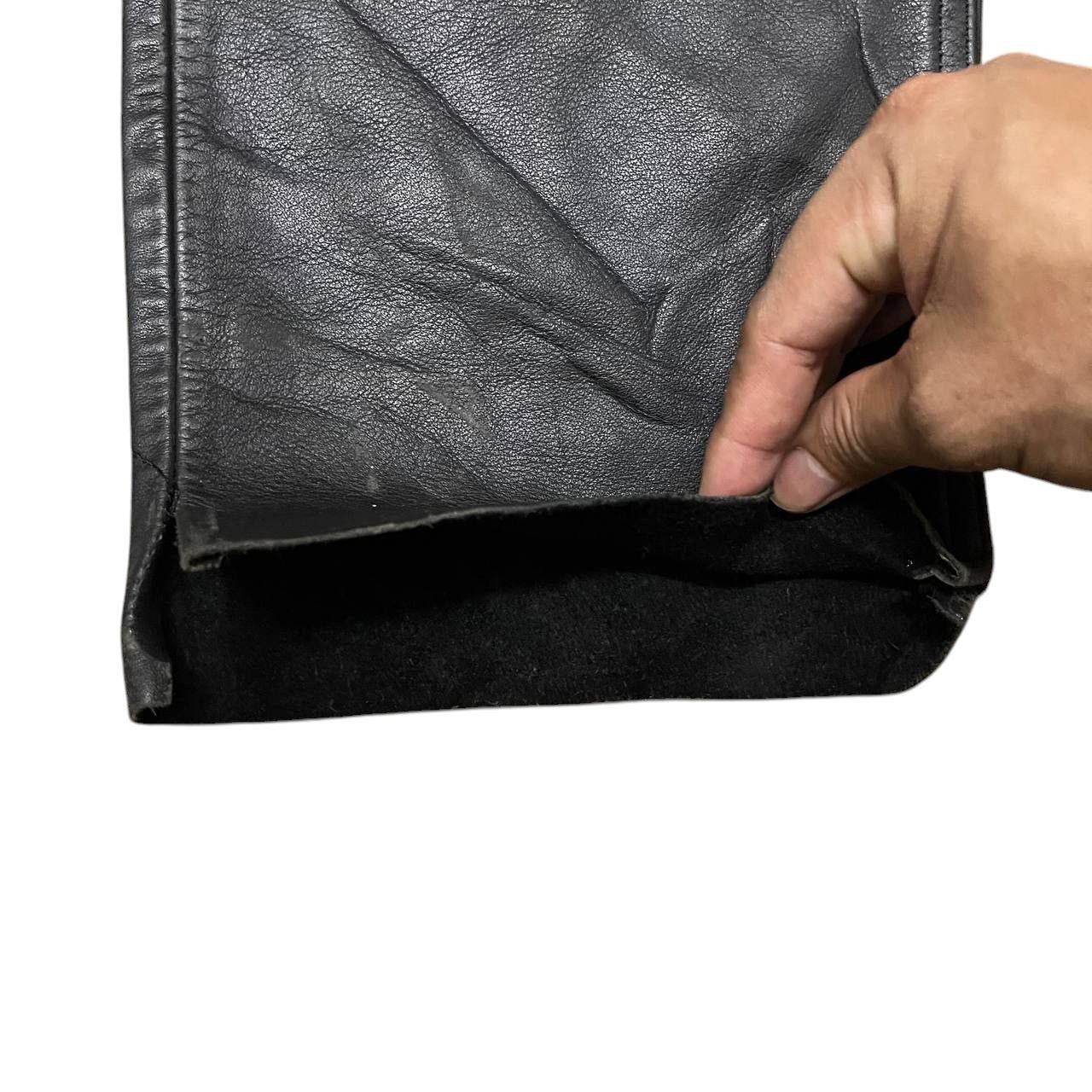 Harley Davidson Vintage Harley Davidson Motorcycle Leather Pants Size US 27 - 4 Thumbnail