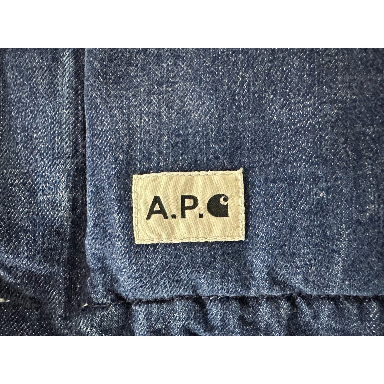 A.P.C. A.P.C.x Carhartt sherpa demin Bristol Jacket size S Size US S / EU 44-46 / 1 - 6 Thumbnail