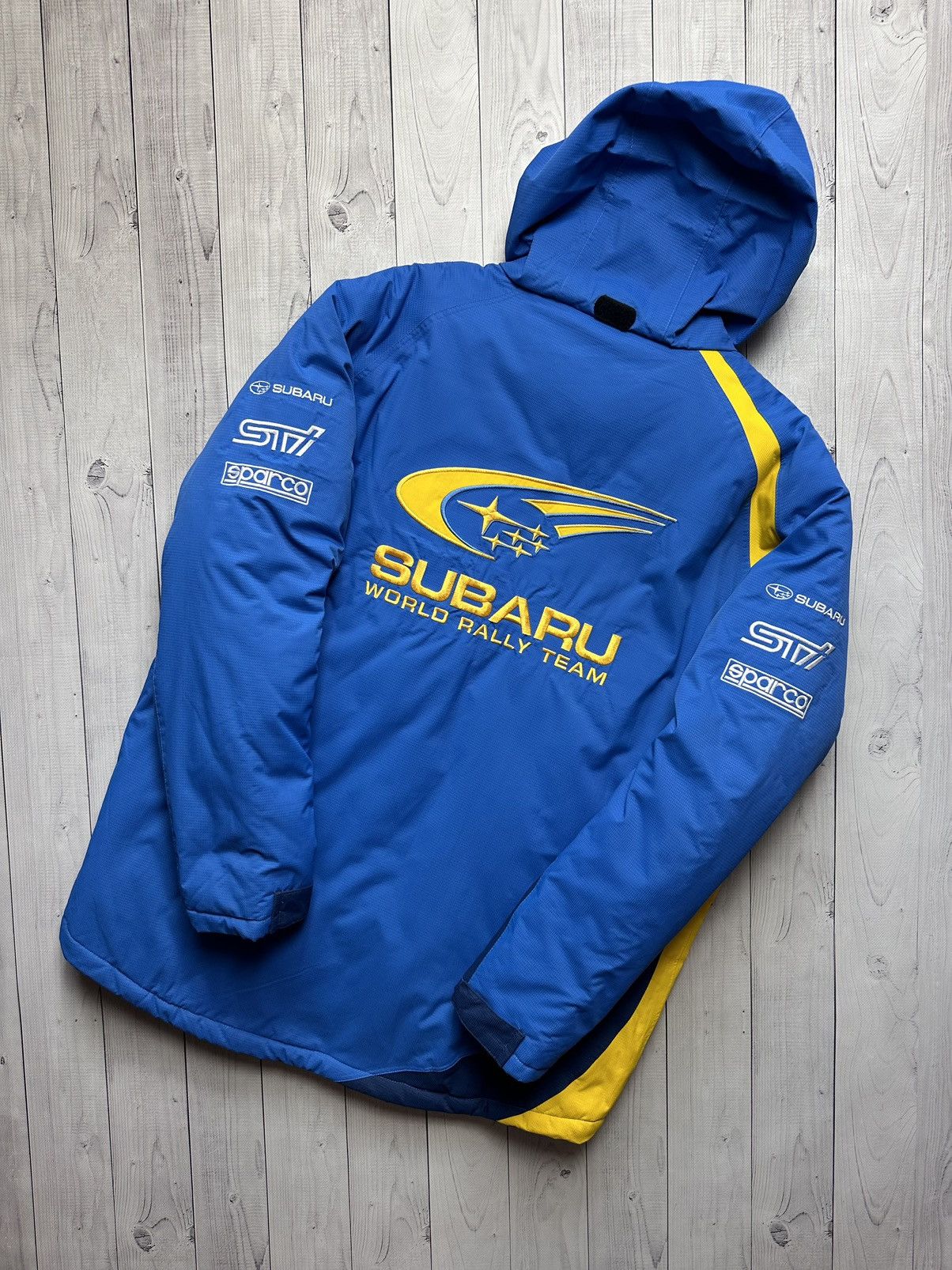 Vintage Racing Subaru jacket big logo size M