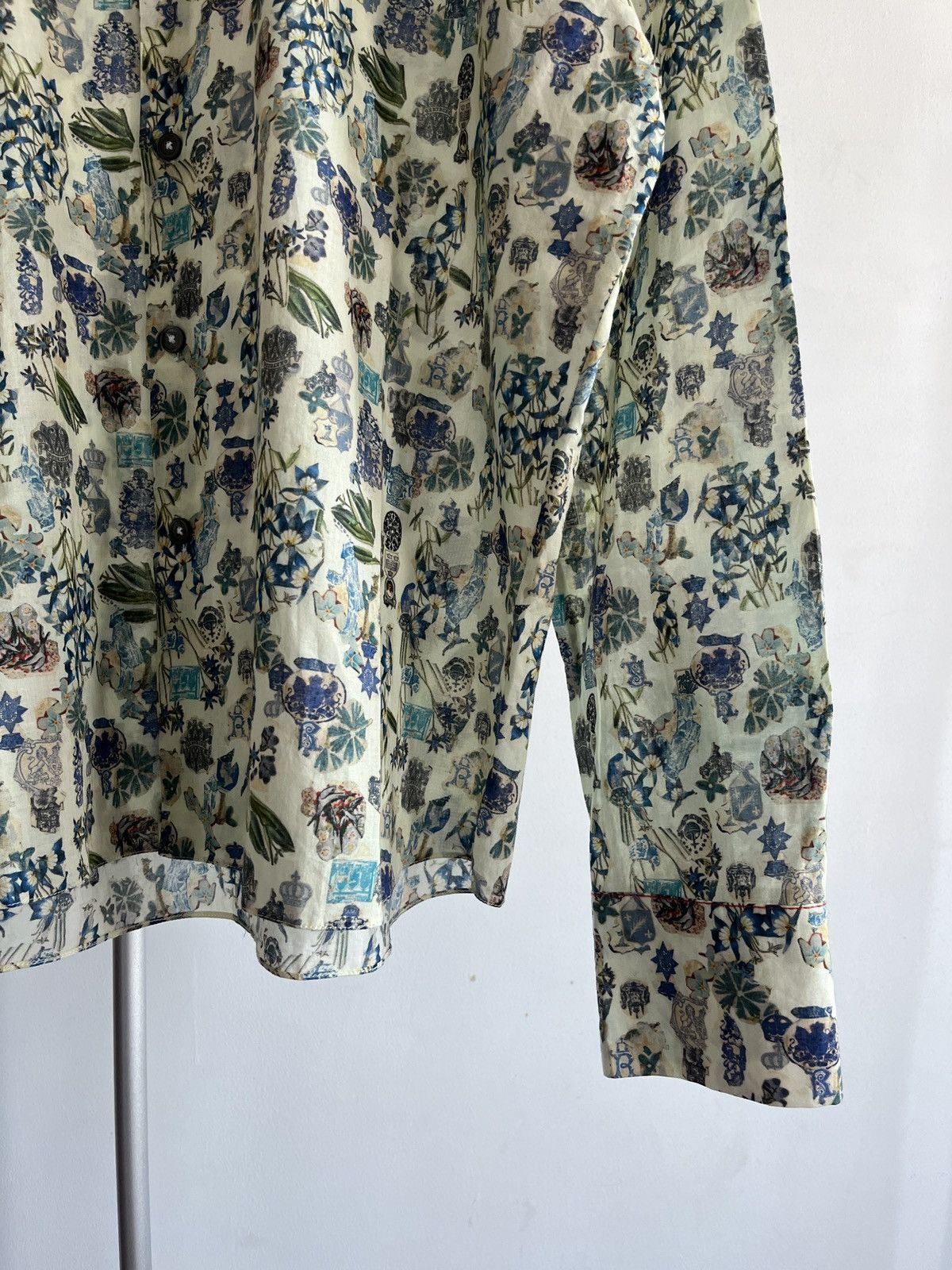 Marni Marni Floral Button Up Shirts Size US L / EU 52-54 / 3 - 13 Thumbnail