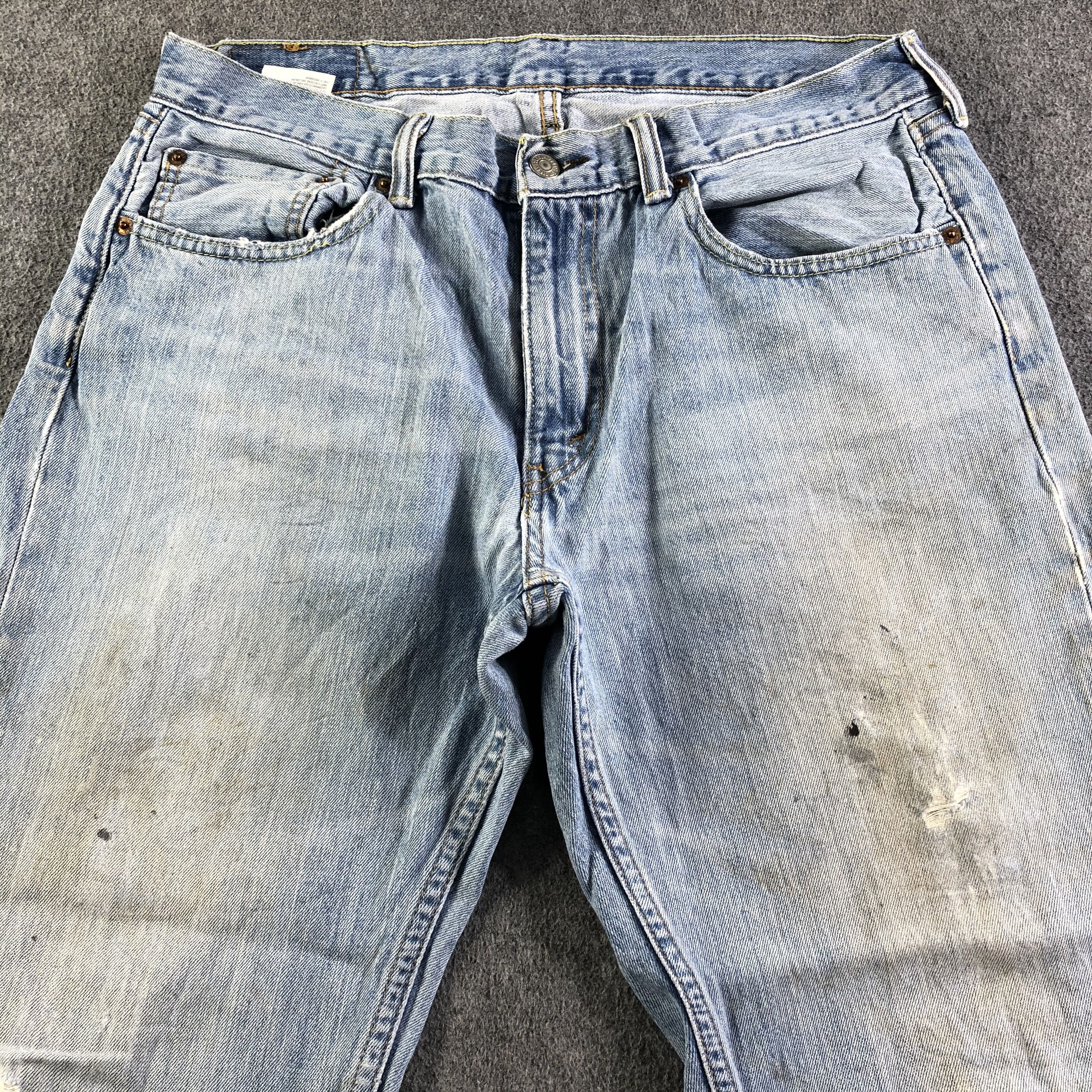 Levi's Vintage Blue Wash Levis 559 Jeans-J4265 Size US 34 / EU 50 - 3 Thumbnail