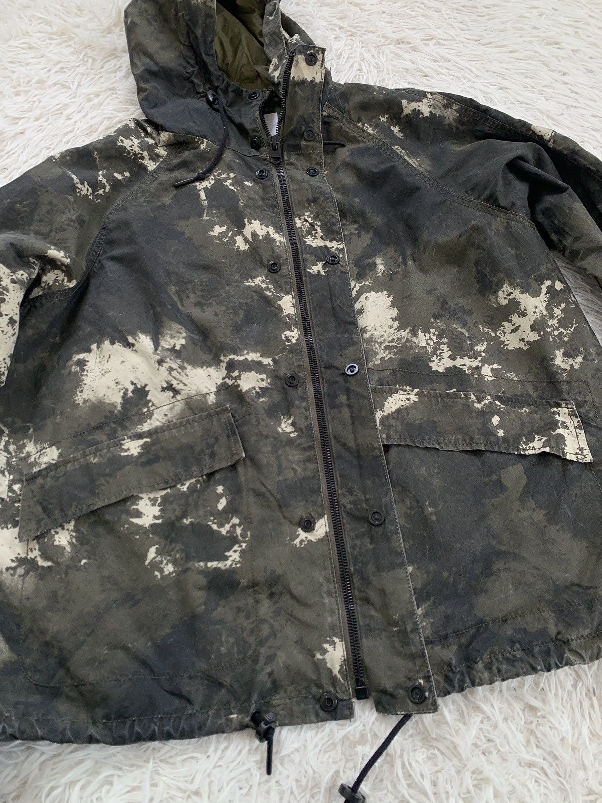 Zara Zara Stains Art Jacket Hoodie Size US M / EU 48-50 / 2 - 10 Thumbnail