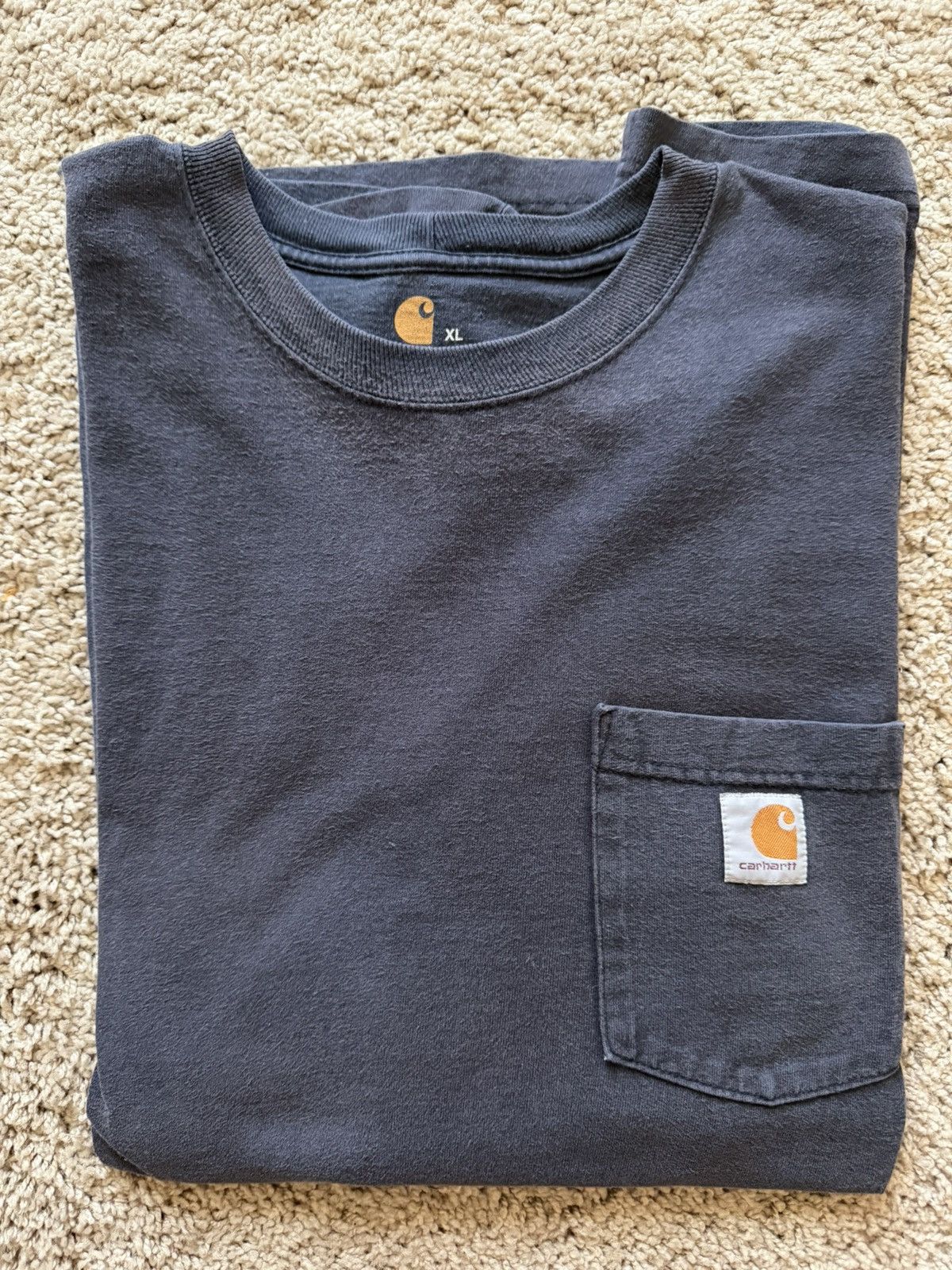 Carhartt Vintage Carhartt Tee Size US XL / EU 56 / 4 - 1 Thumbnail