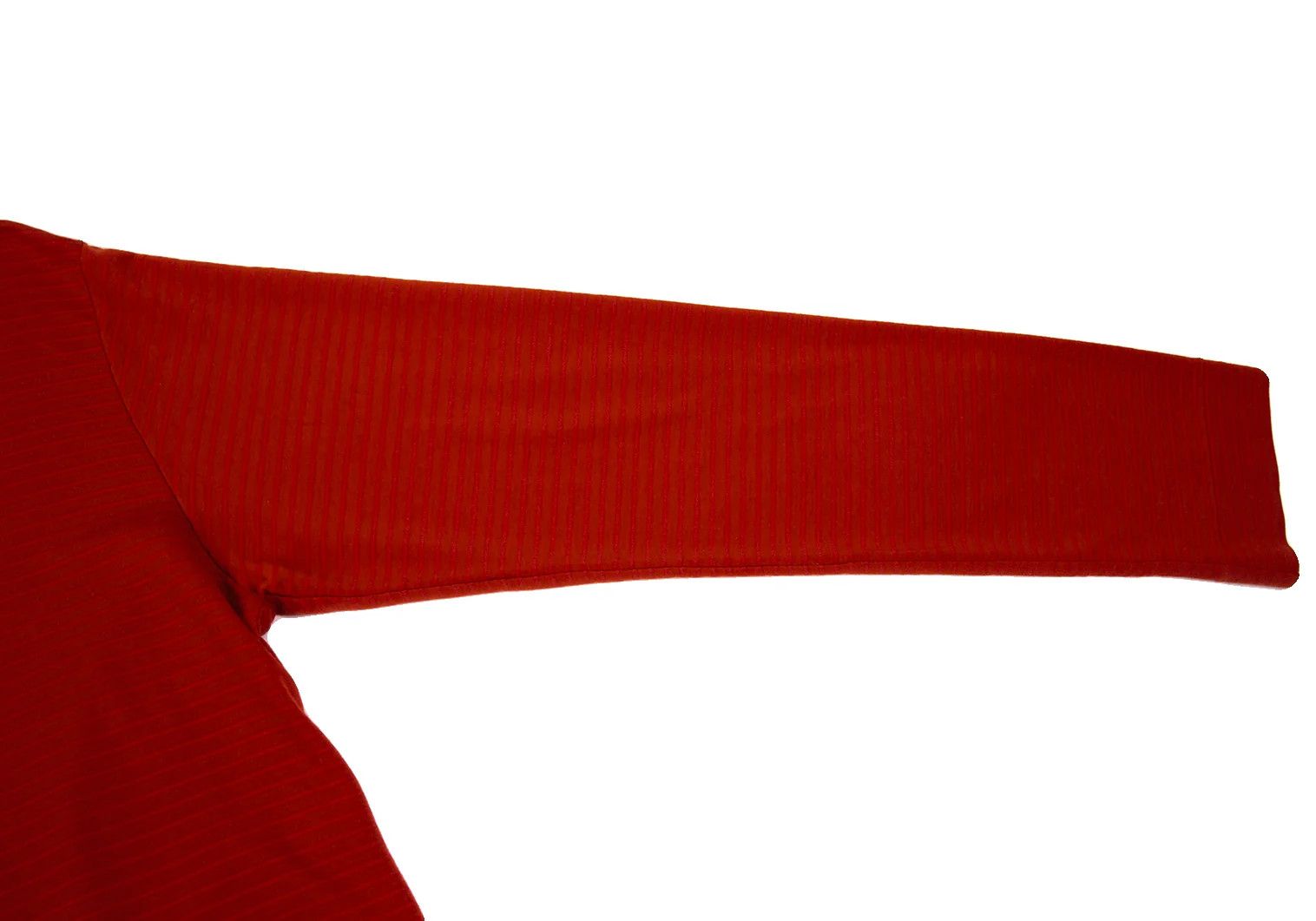 Yohji Yamamoto Yohji Yamamoto Striped Turtleneck Cutsew Red Size US S / EU 44-46 / 1 - 4 Thumbnail
